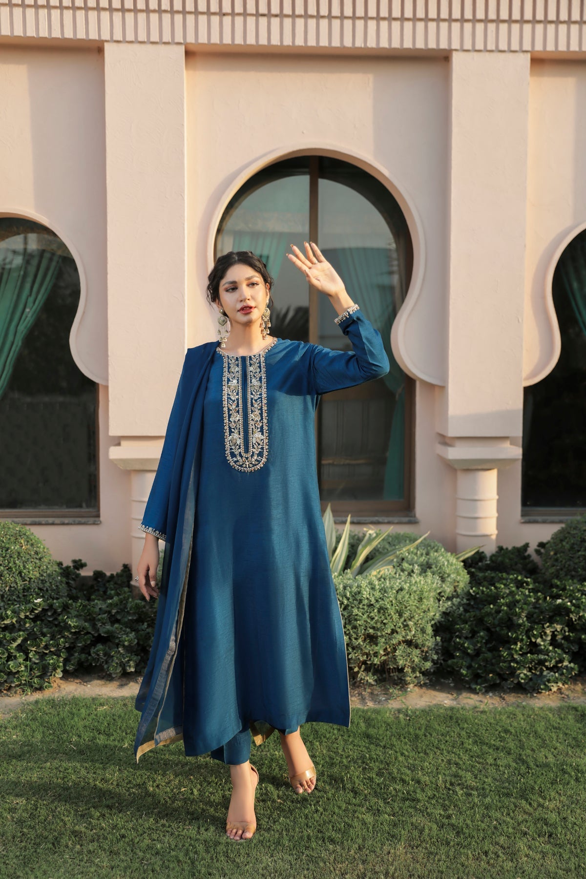 Valerie 3 Piece Stitched - Javeria Zoa