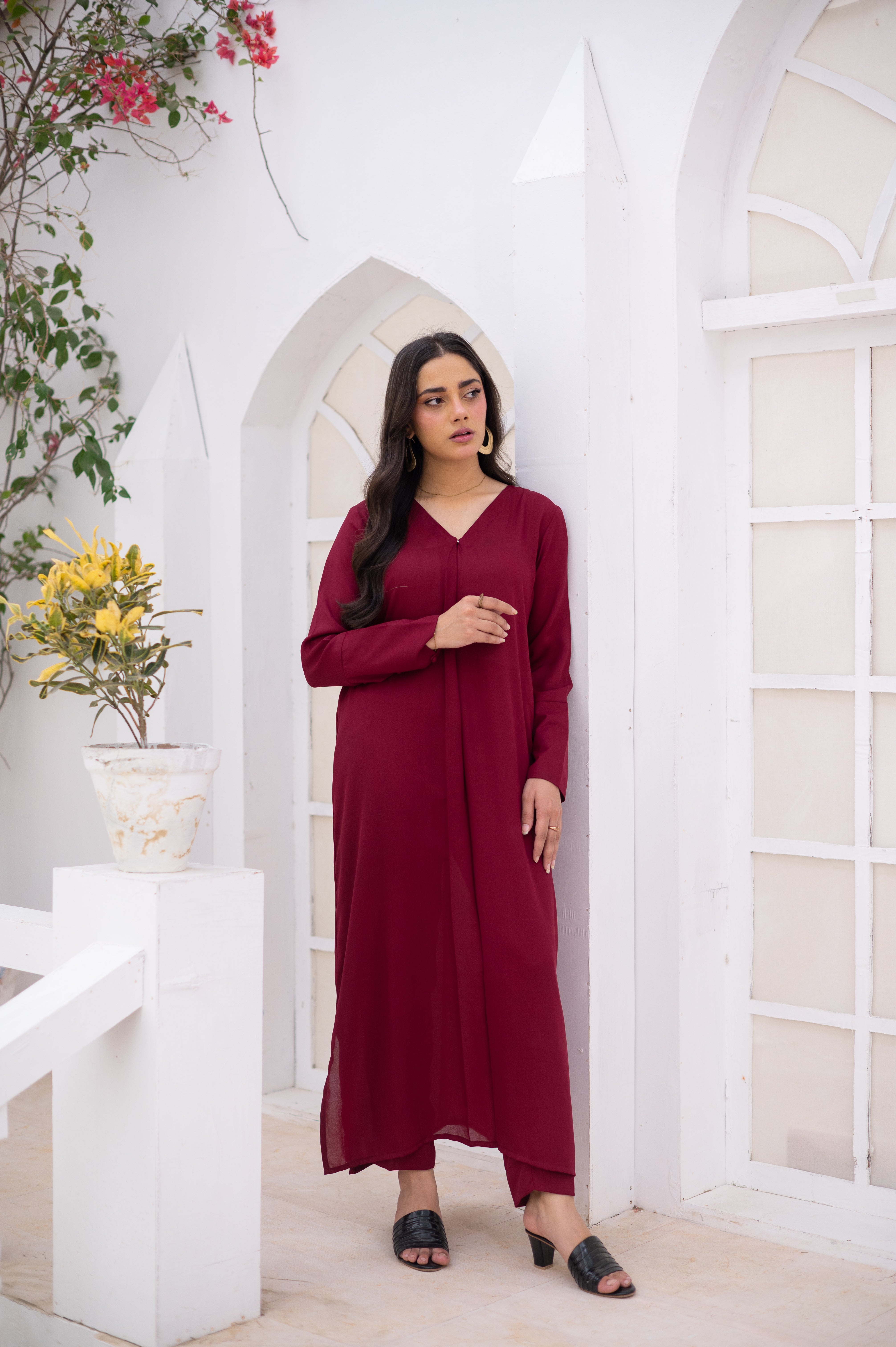 Magenta Co-Ord Set - Zauk Store