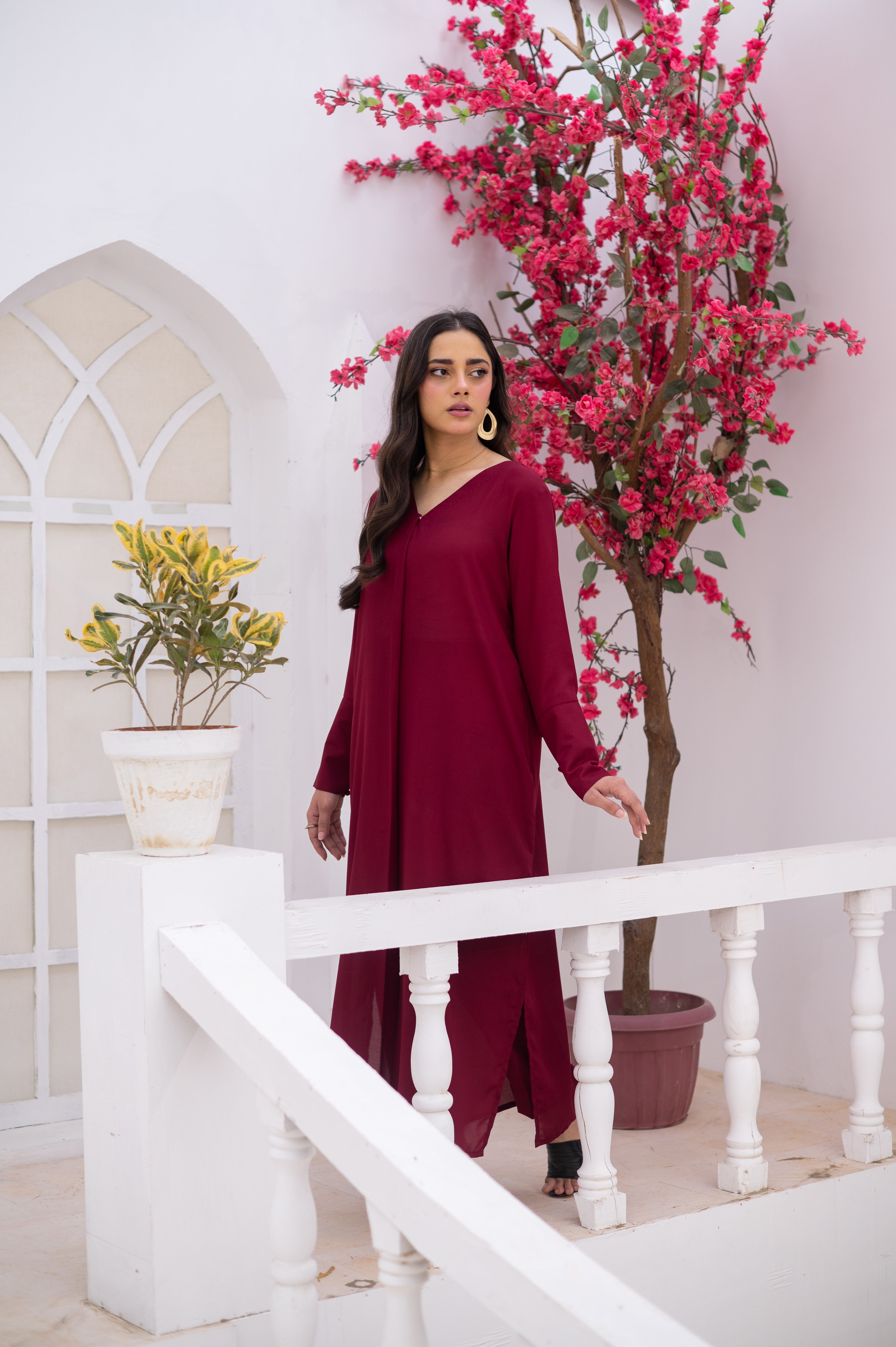Magenta Co-Ord Set - Zauk Store