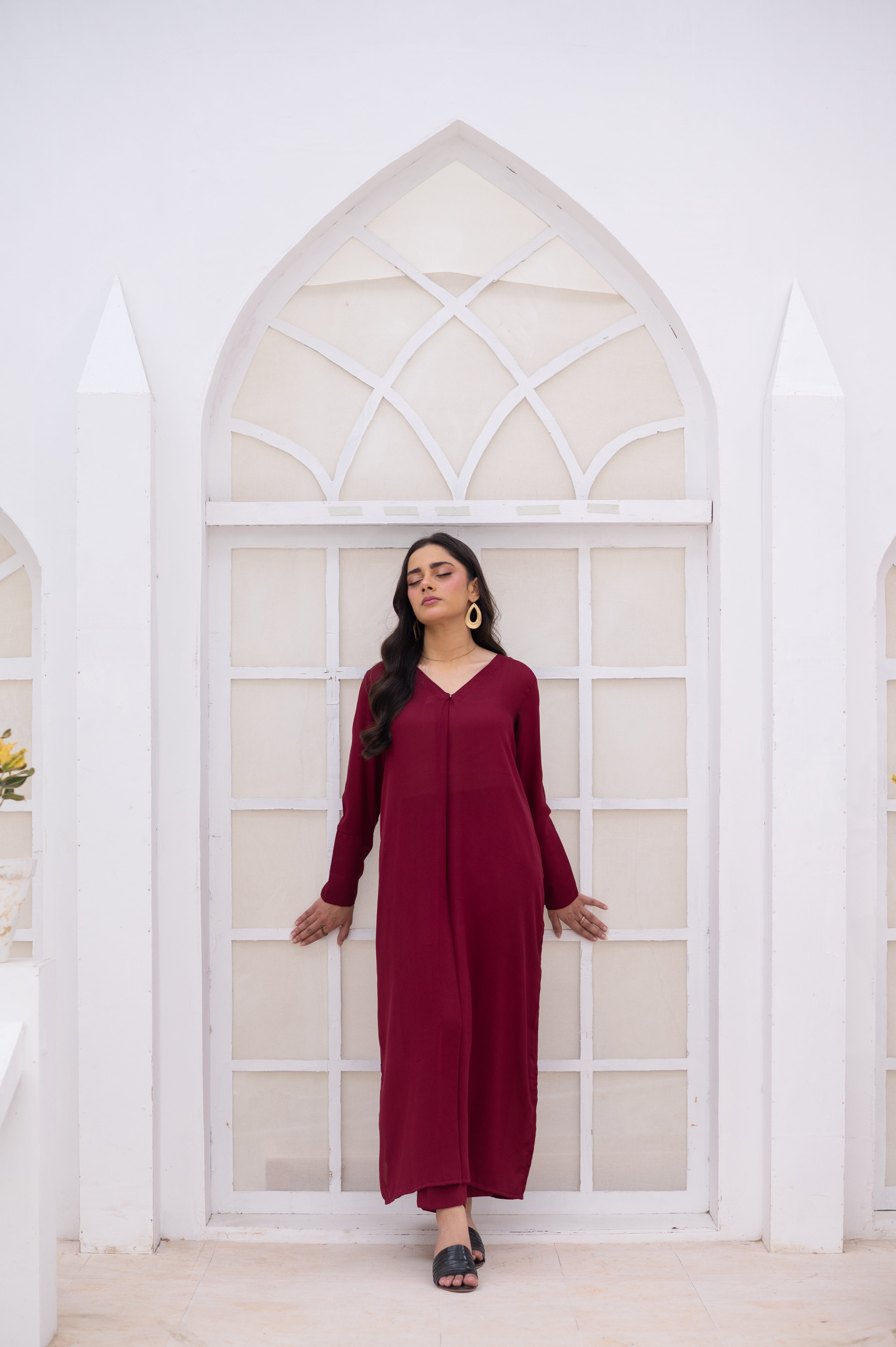 Magenta Co-Ord Set - Zauk Store