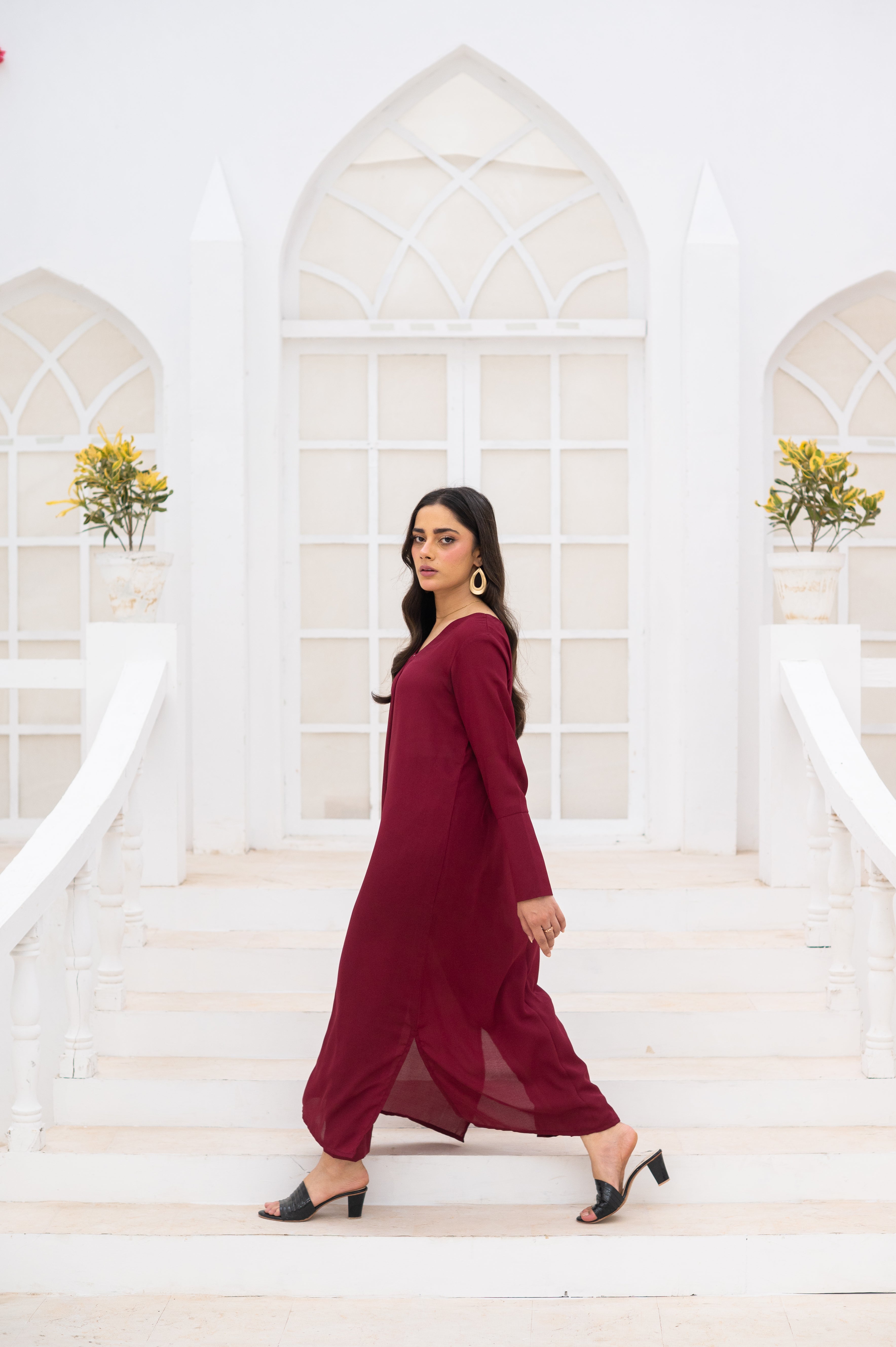 Magenta Co-Ord Set - Zauk Store