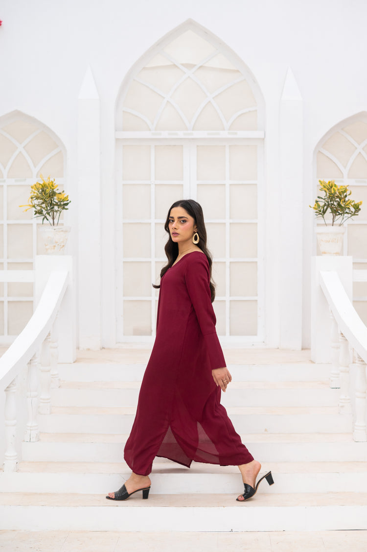 Magenta Co-Ord Set - ZAUK STORE