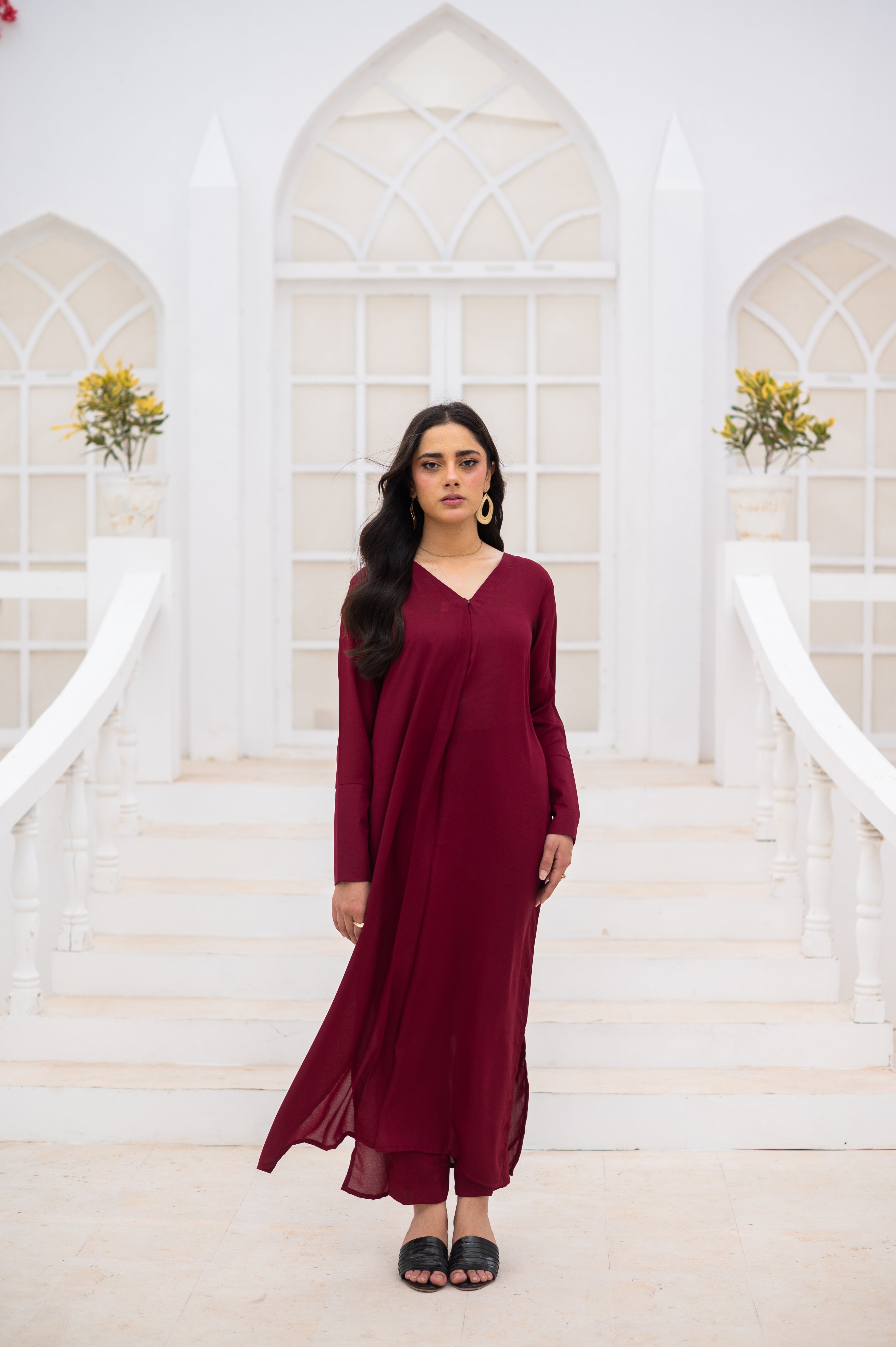 Magenta Co-Ord Set - Zauk Store