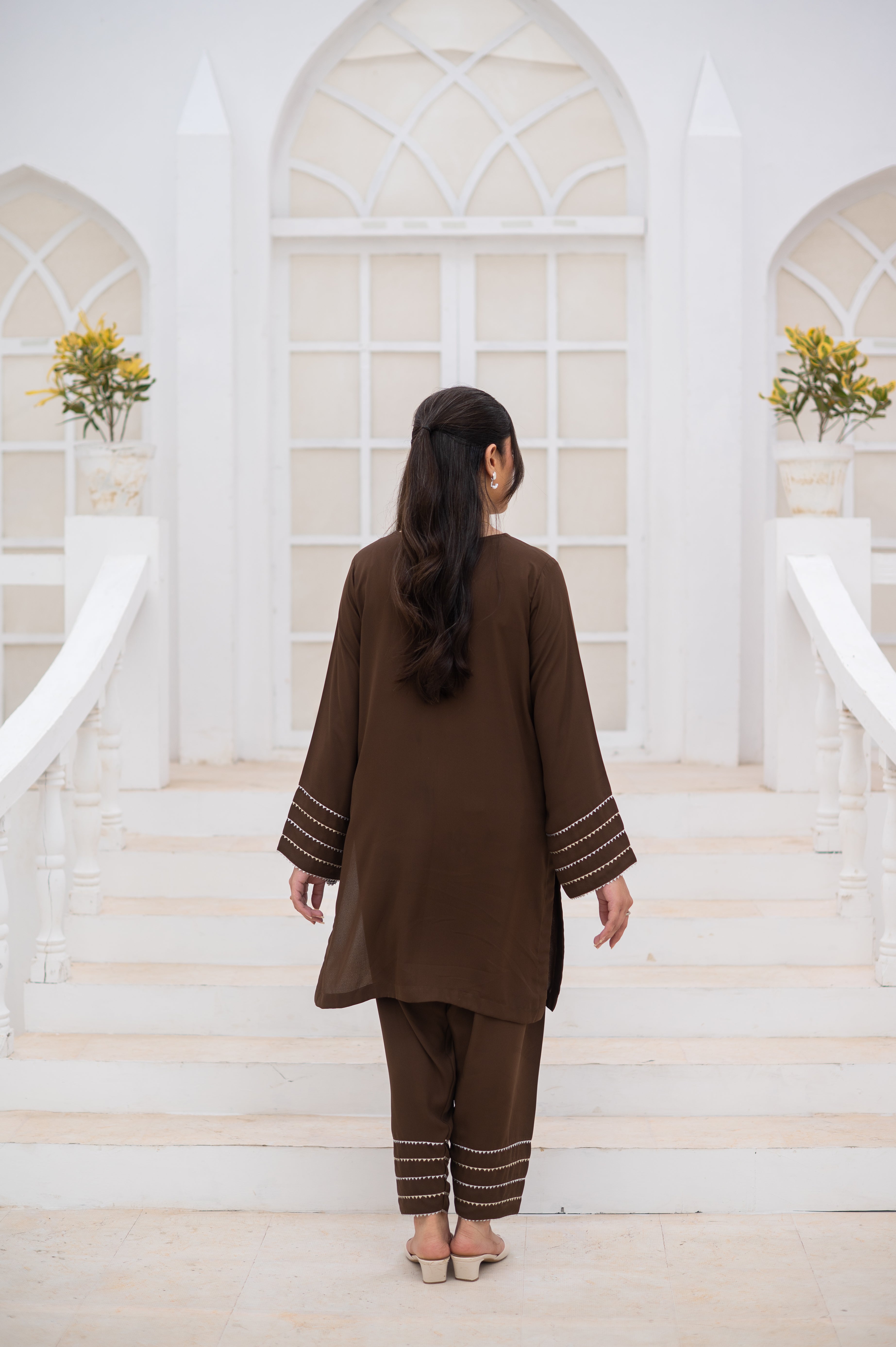 Brown Co-Ord Set - Zauk Store