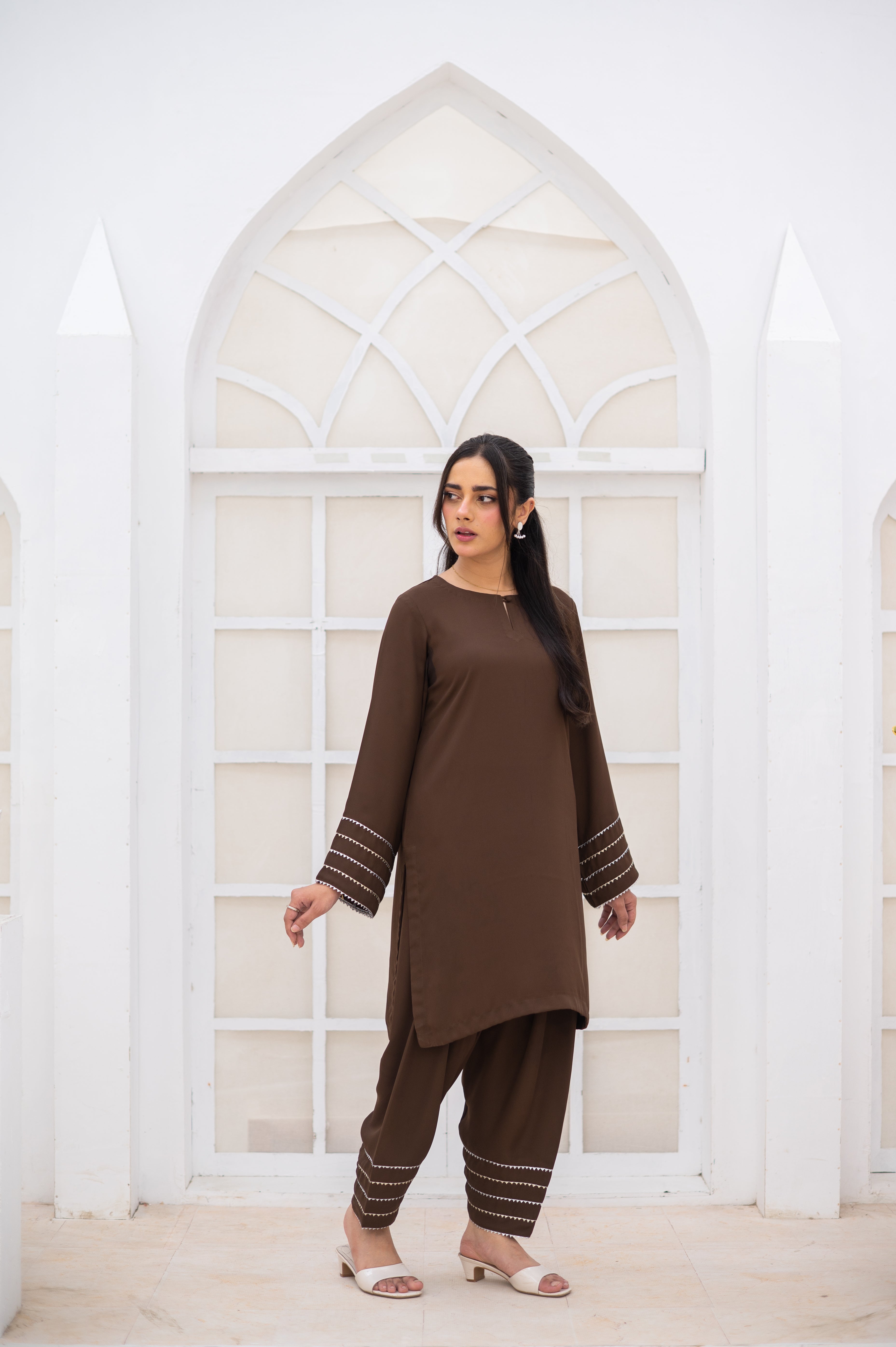 Brown Co-Ord Set - Zauk Store