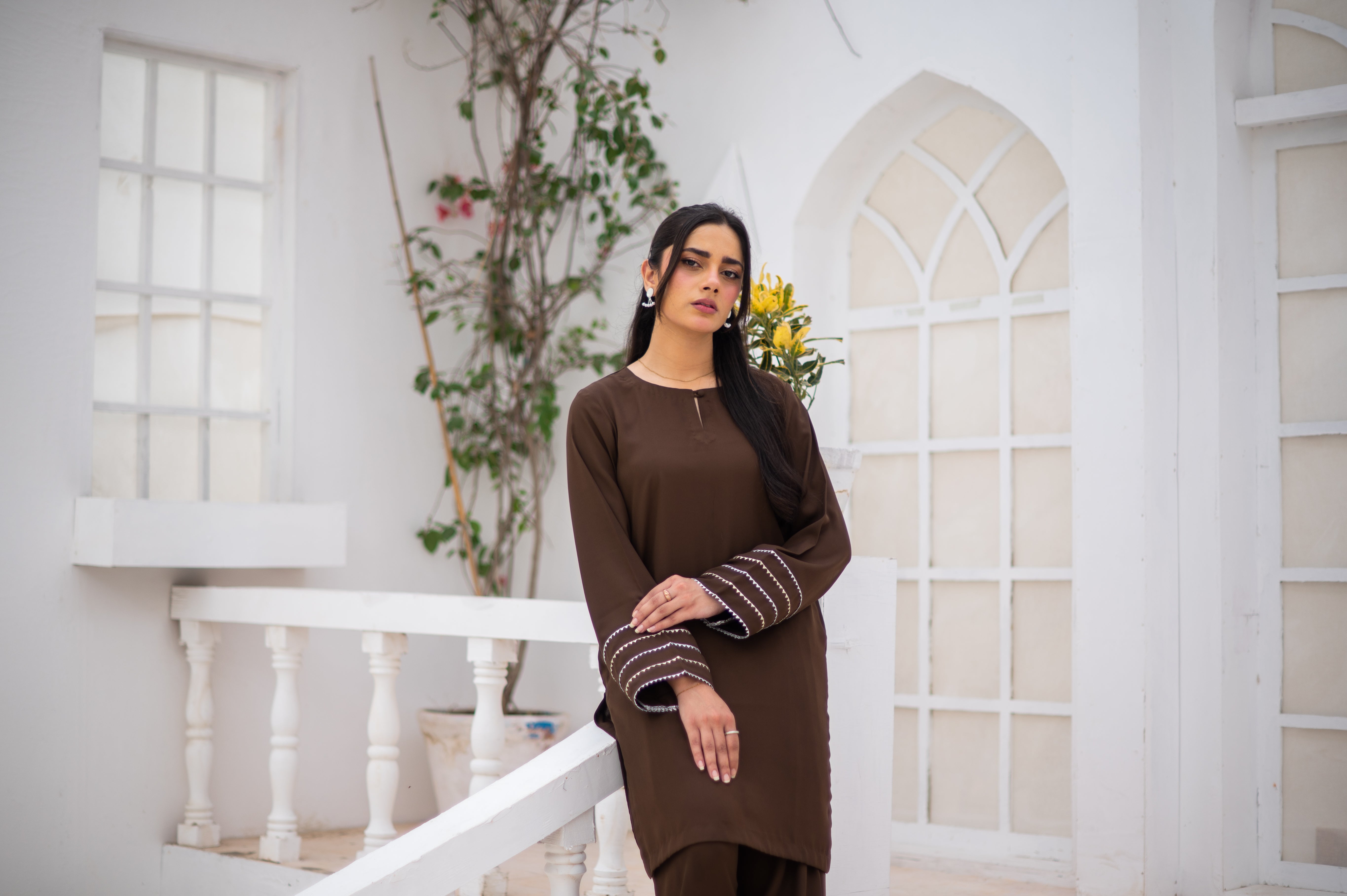 Brown Co-Ord Set - Zauk Store