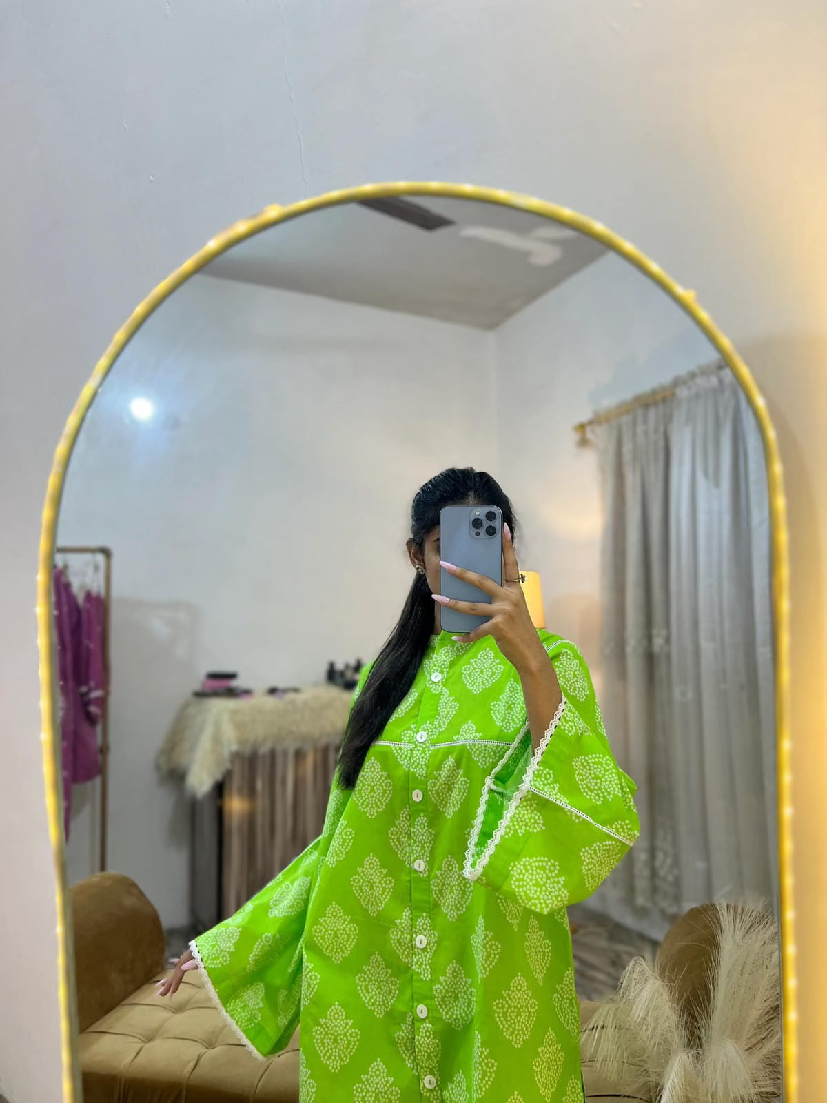 2 Piece Lawn Printed   Co- Ord Set