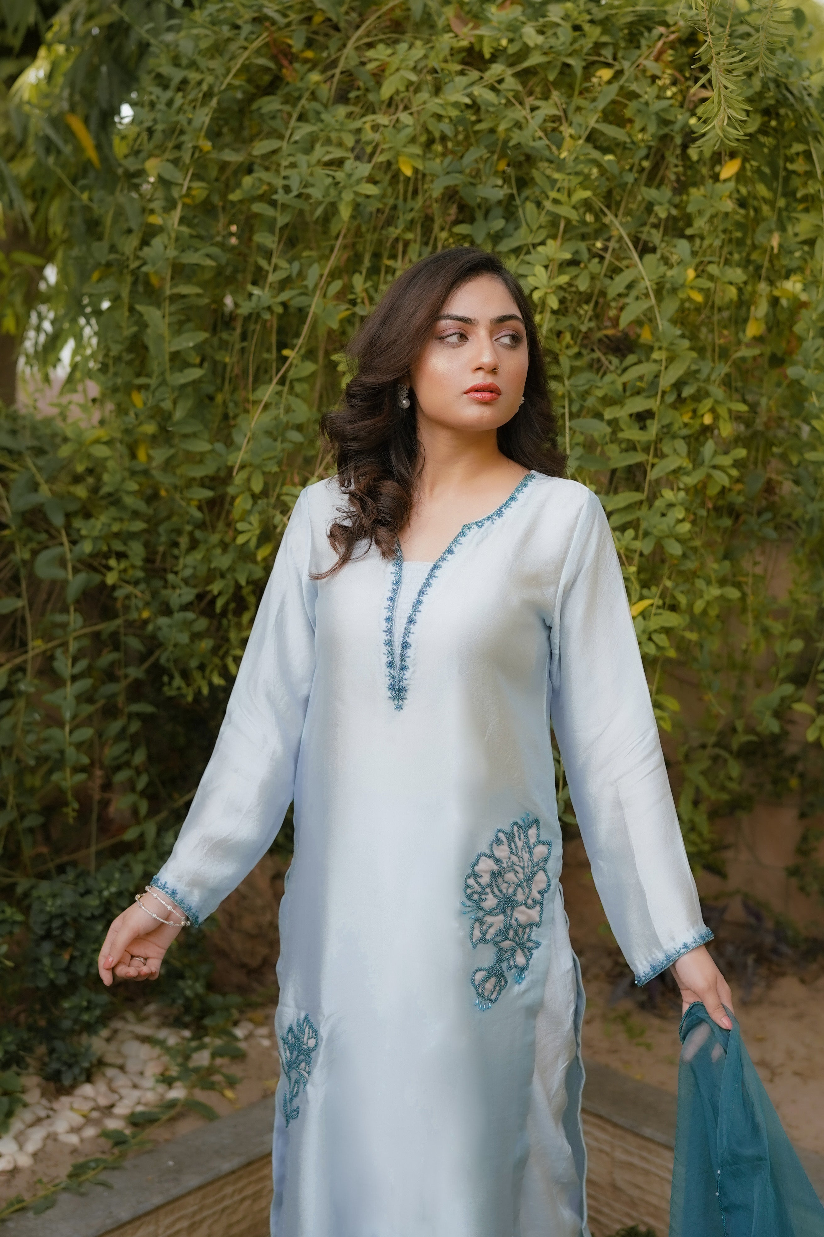 EST-004 UJALA - (Stitched 3 Piece) - SYAH