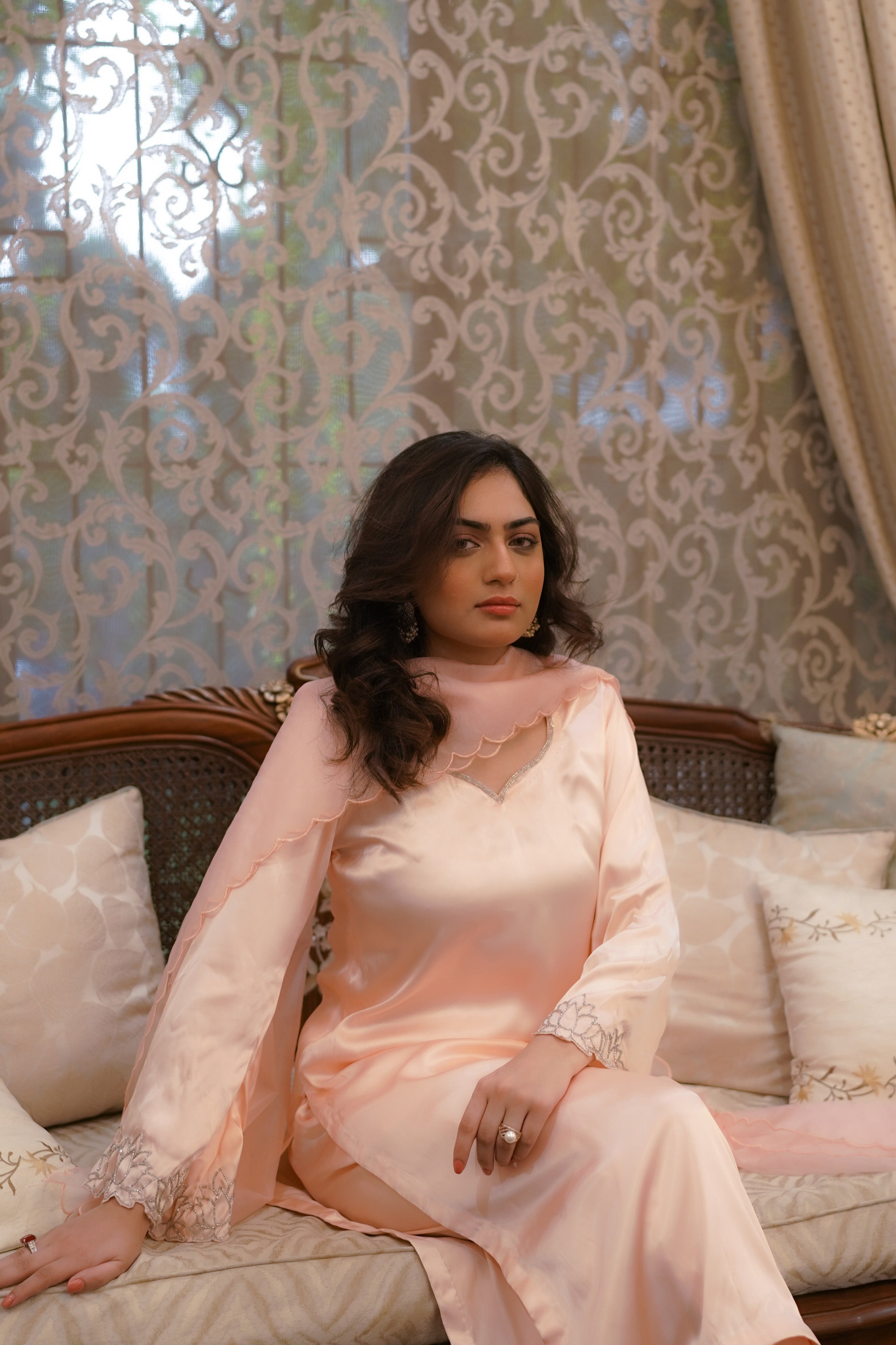 EST-001 KANWAL - (Stitched 3 Piece) - SYAH