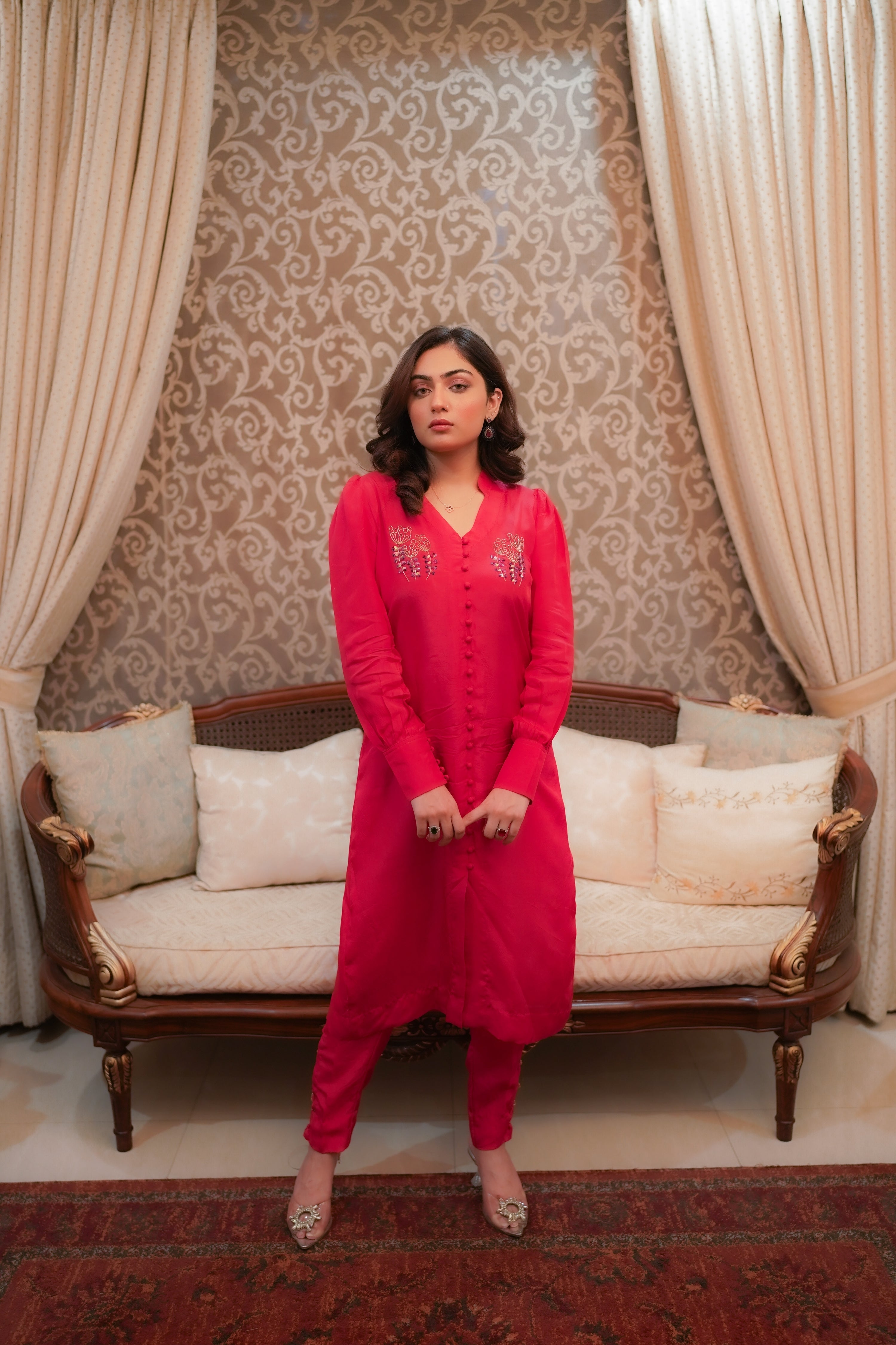 EST-005 GULAB - (Stitched 2 Piece) - SYAH