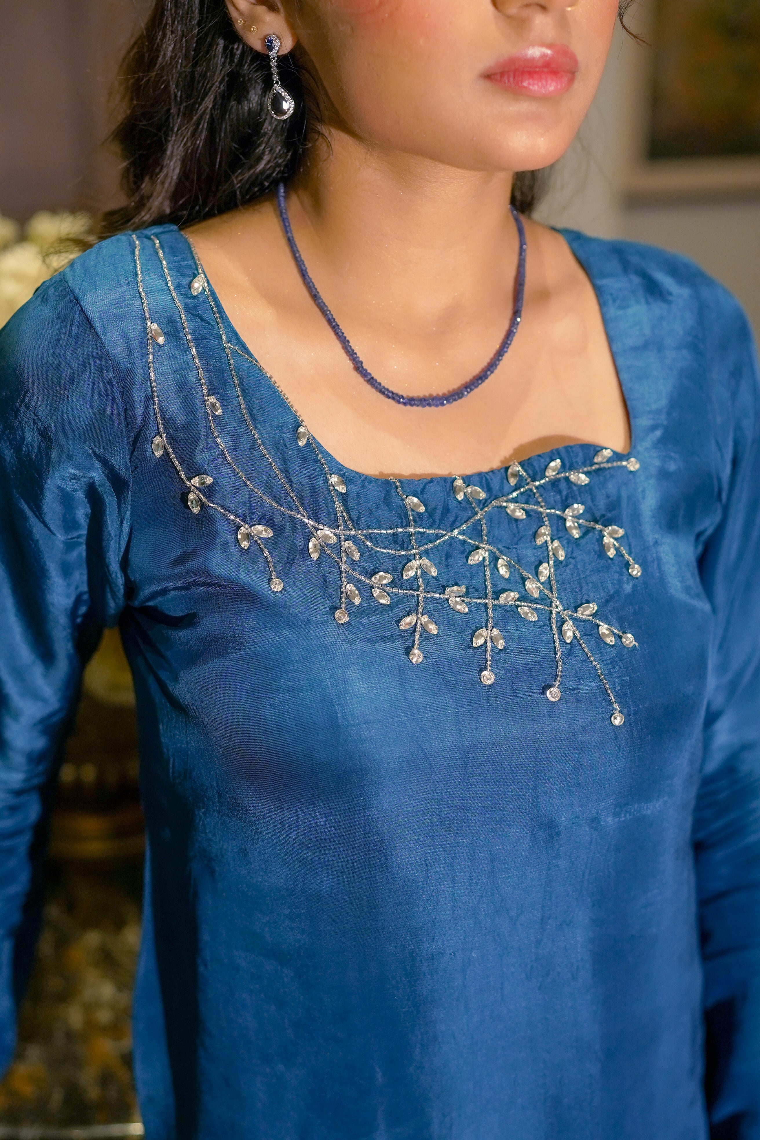 EST-002 NEELUM - (Stitched 3 Piece) - SYAH