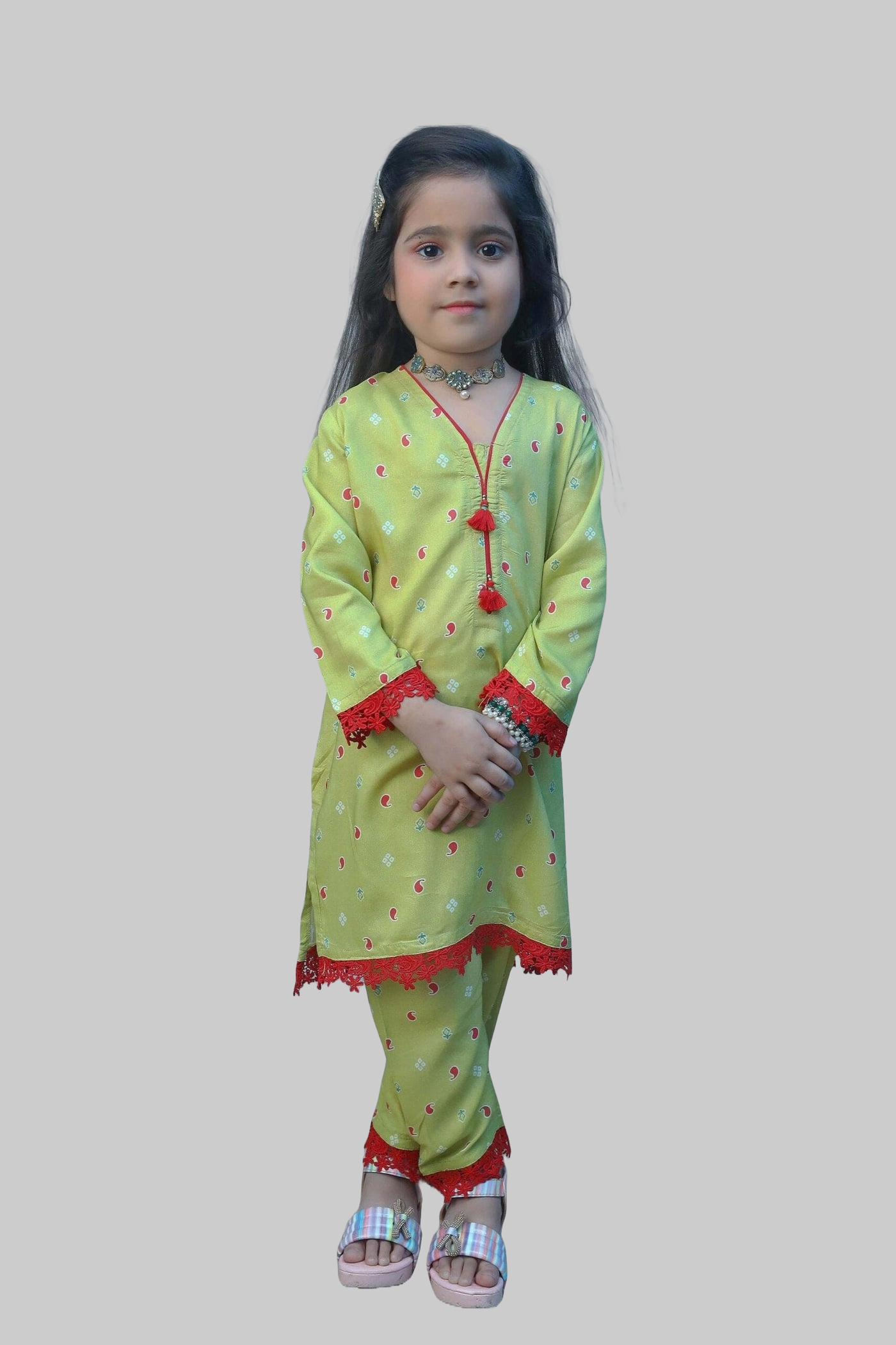 Stitched 2 Piece Set Super Soft ( Shirt + Trouser)-  100% Cotton