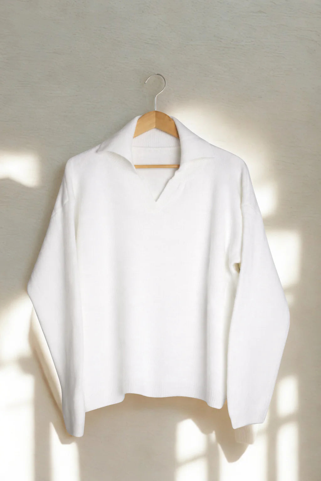 Warm Knit Sweater High-Waist Wide-Leg Pants Set - Velora