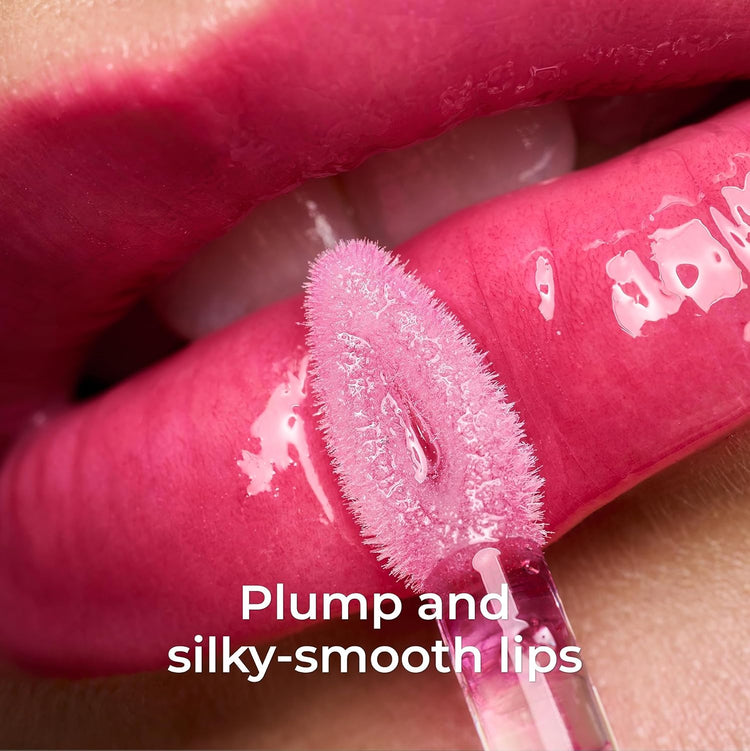 LAMEL All in One Lip Tinted Plumping Oil №402 Pink Sparkle 3ml