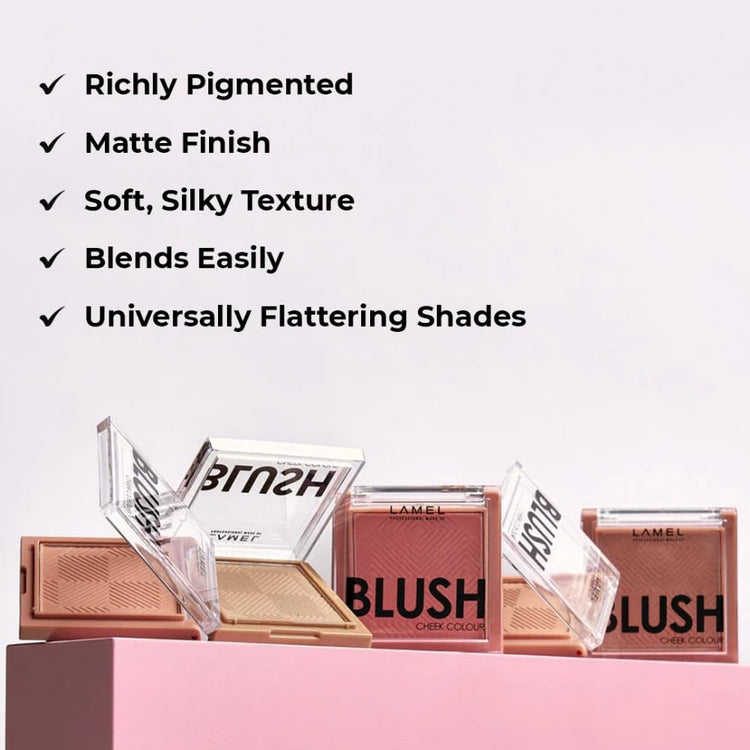 LAMEL Blush Cheek Colour №403 Coral 3.8gm