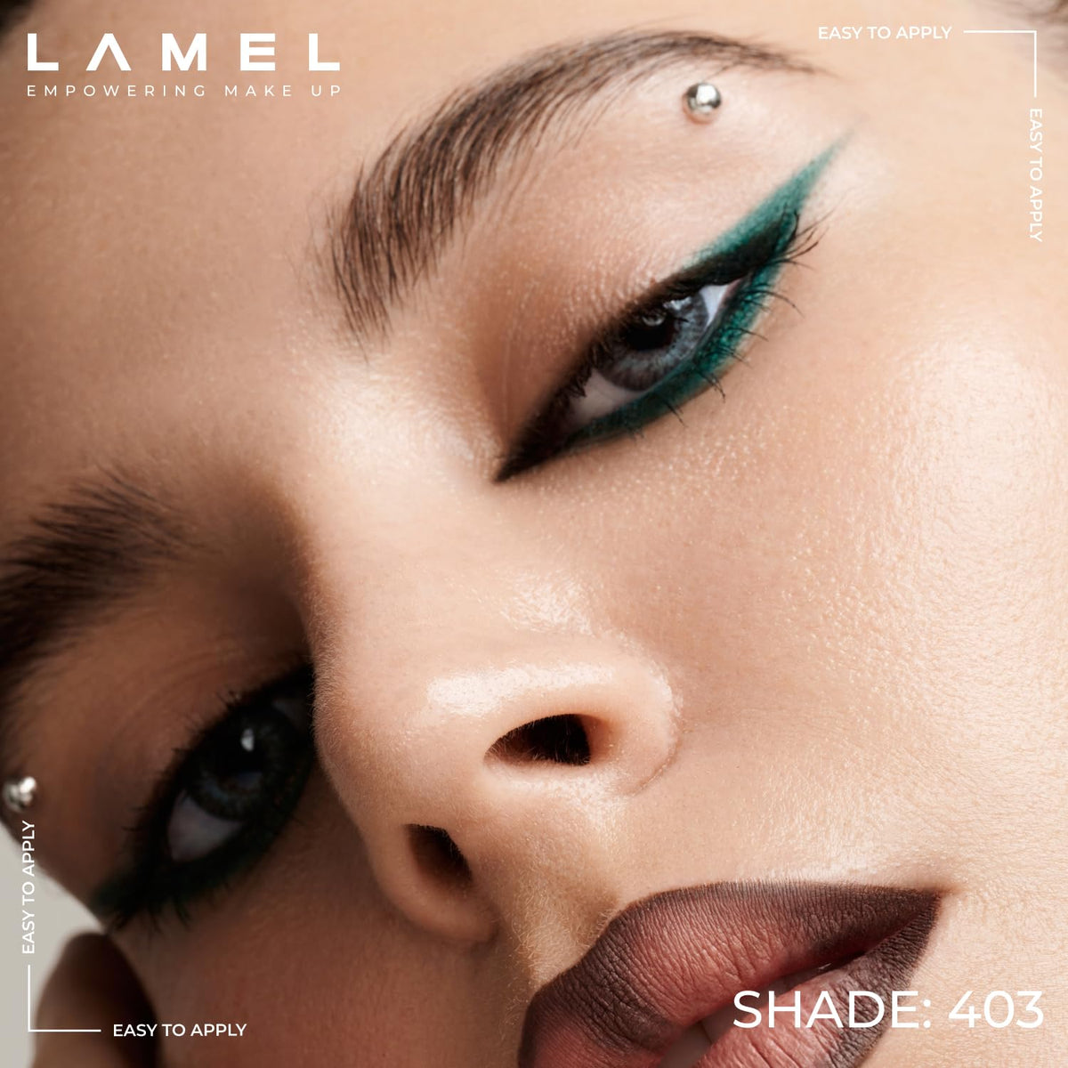 LAMEL Long Lasting Gel Eyeliner No. 403 Metallic Green