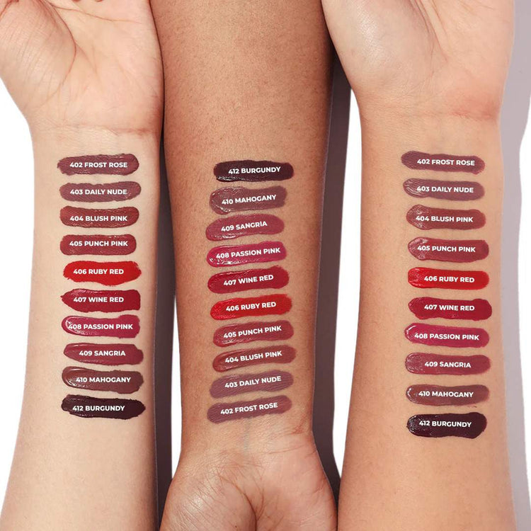 LAMEL Posh Matte Liquid Lip Stain №404 Blush Pink 4gm
