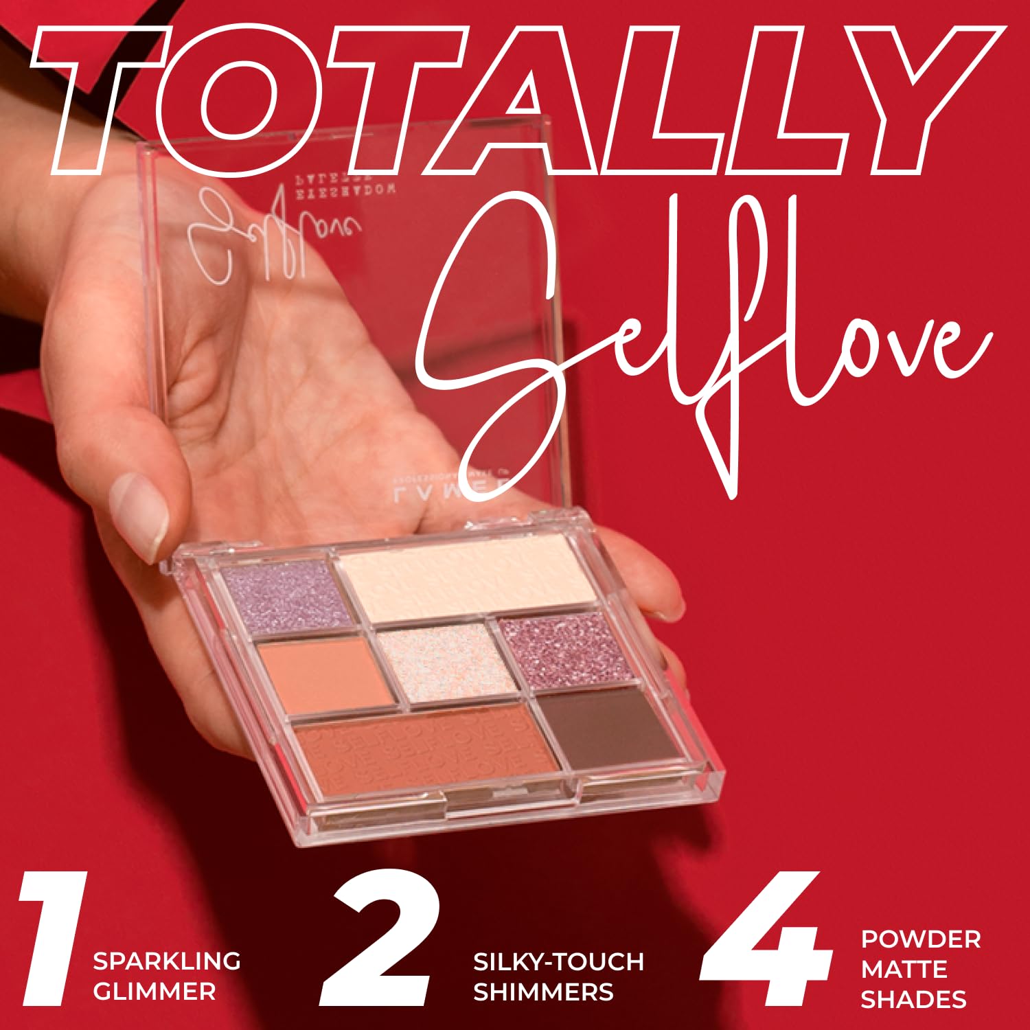 LAMEL SELFLOVE Eyeshadow Palette №401 I'm Empowered