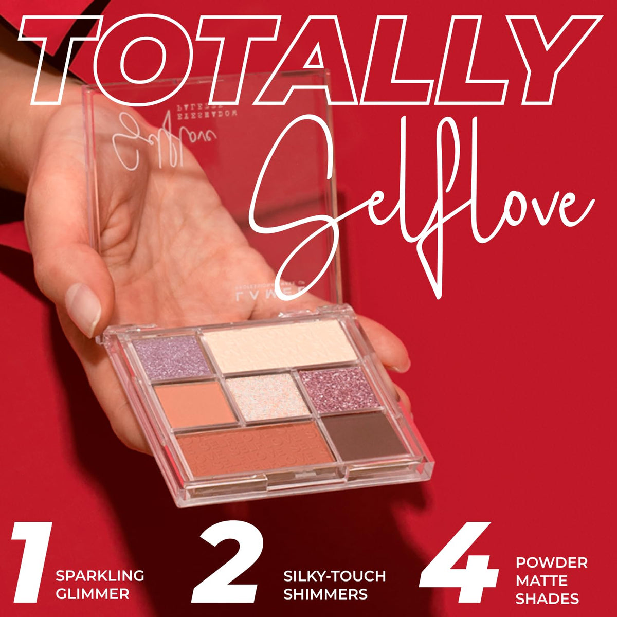 LAMEL SELFLOVE Eyeshadow Palette №401 I'm Empowered