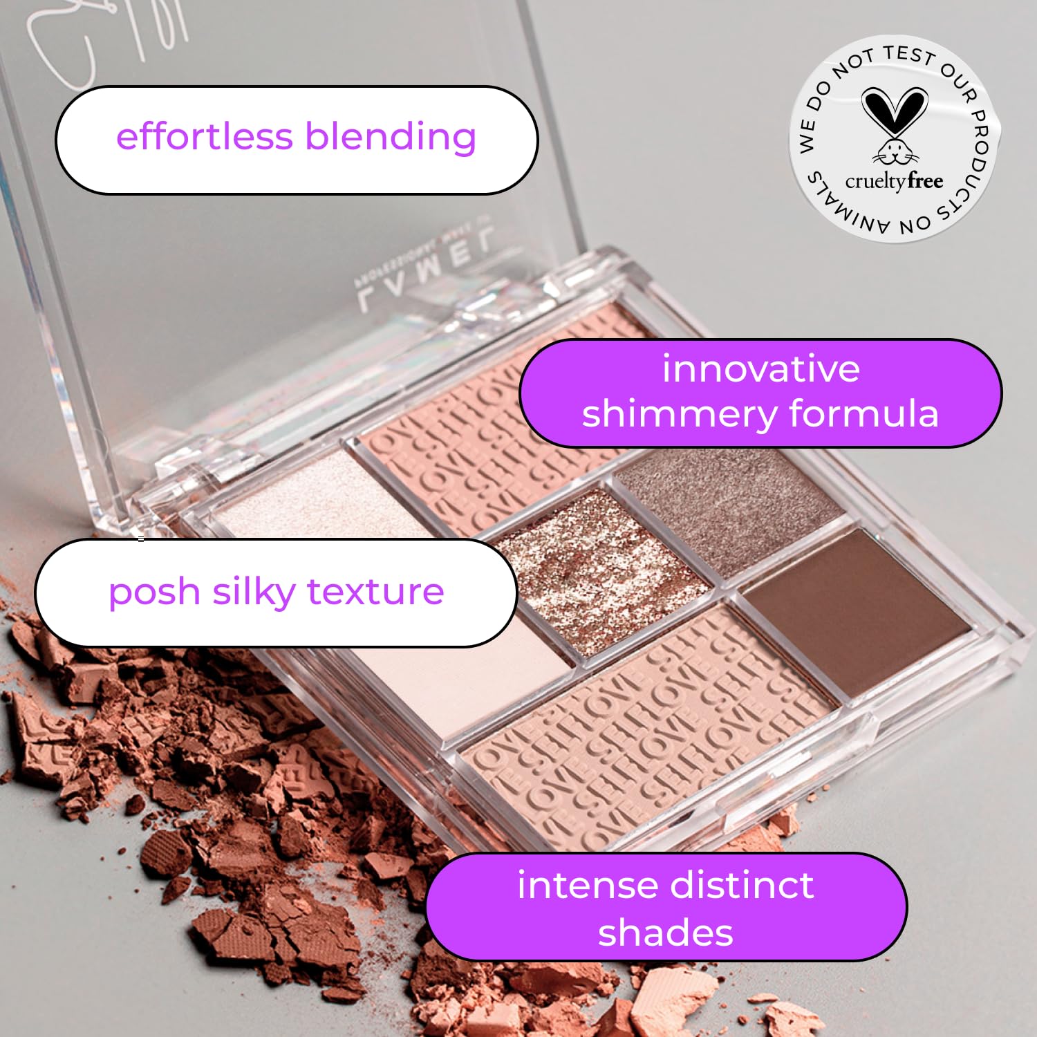 LAMEL SELFLOVE Eyeshadow Palette №402 I'm Blessed
