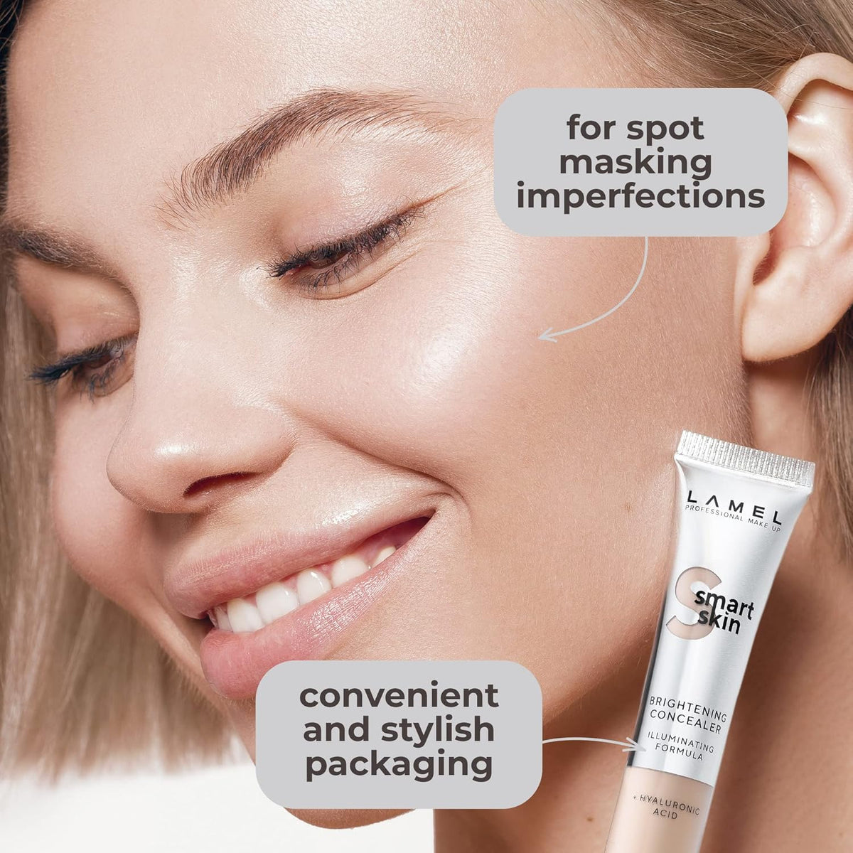 LAMEL Smart Skin Brightening Concealer №401 Light Beige