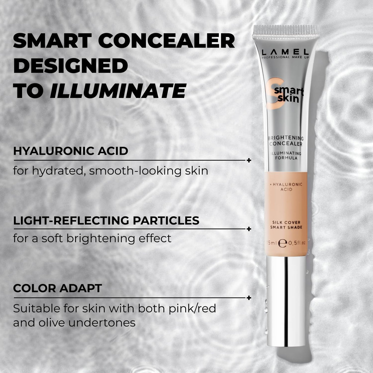 LAMEL Smart Skin Brightening Concealer №403 Light Medium 15ml