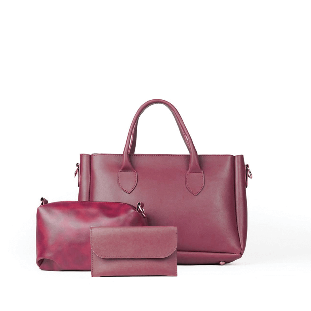 Blair Maroon Wallet - Bag X