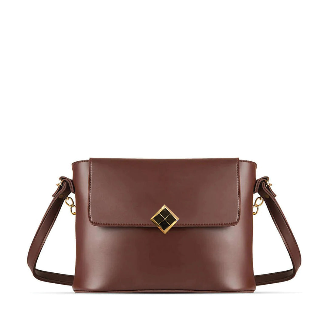 August Brown Shoulder bag - Bag X