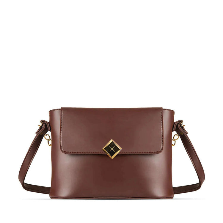 August Brown Shoulder bag - Bag X