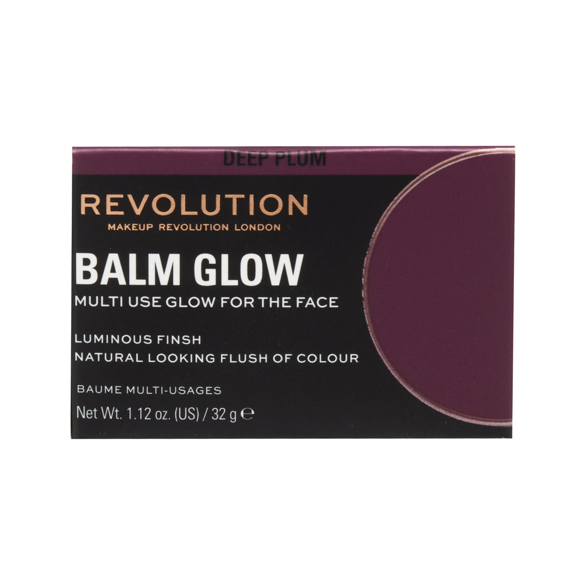 Makeup Revolution Balm Glow Deep Plum 32gm