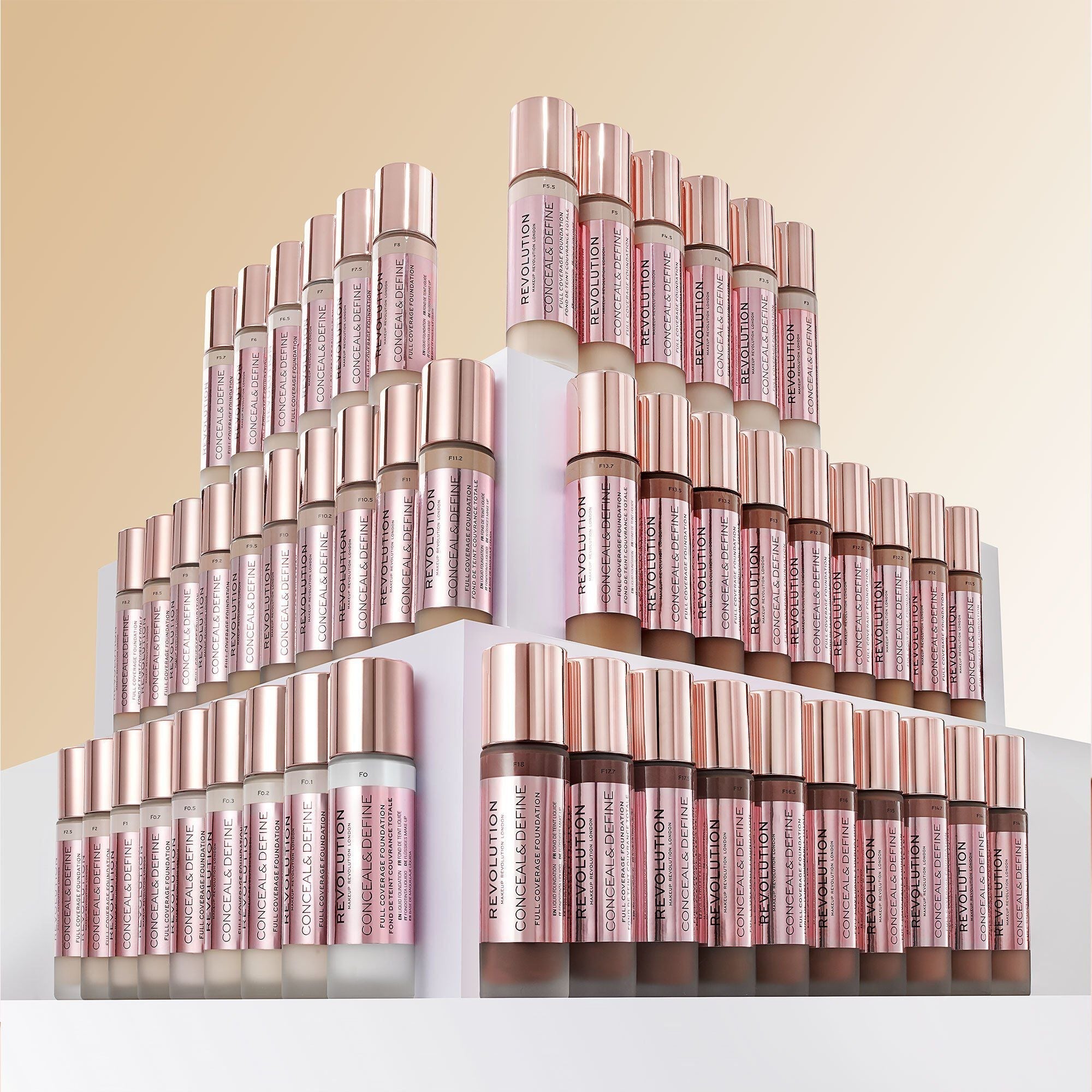 Makeup Revolution Conceal & Define Foundation F1 23 ml