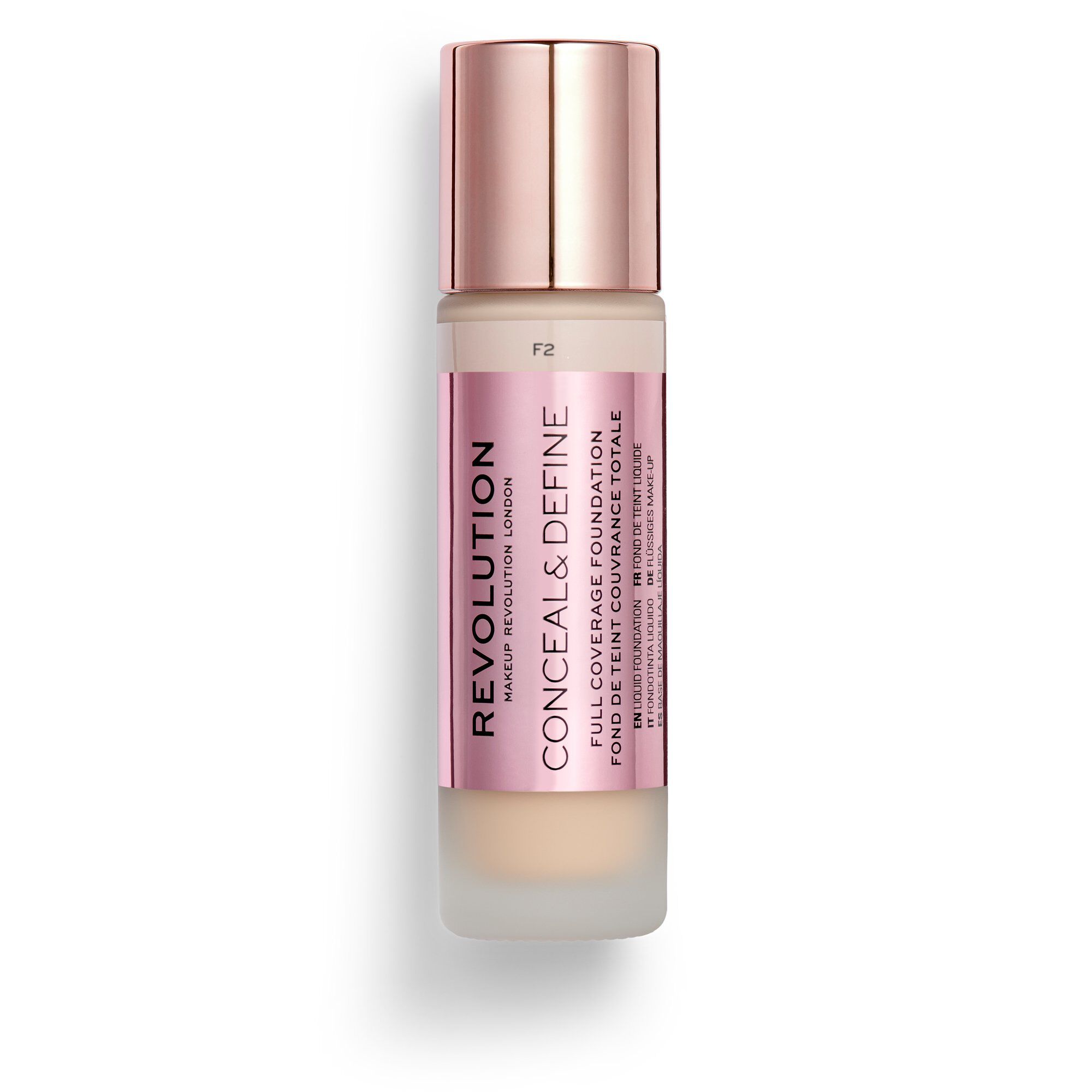 Makeup Revolution Conceal & Define Foundation F2 23 ml