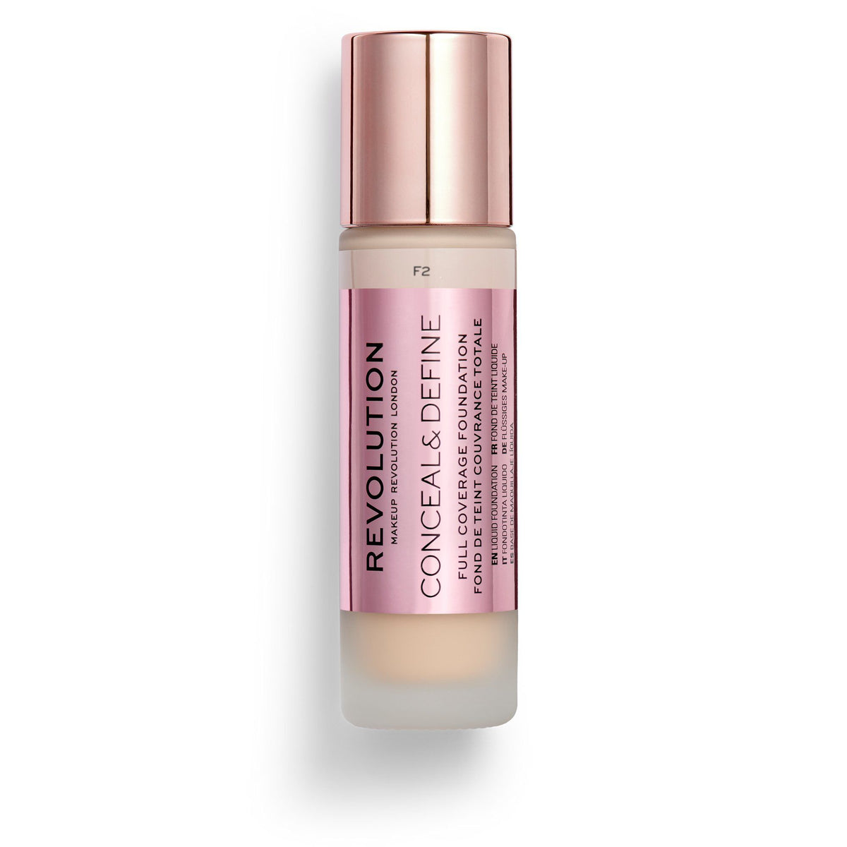 Makeup Revolution Conceal & Define Foundation F2 23 ml