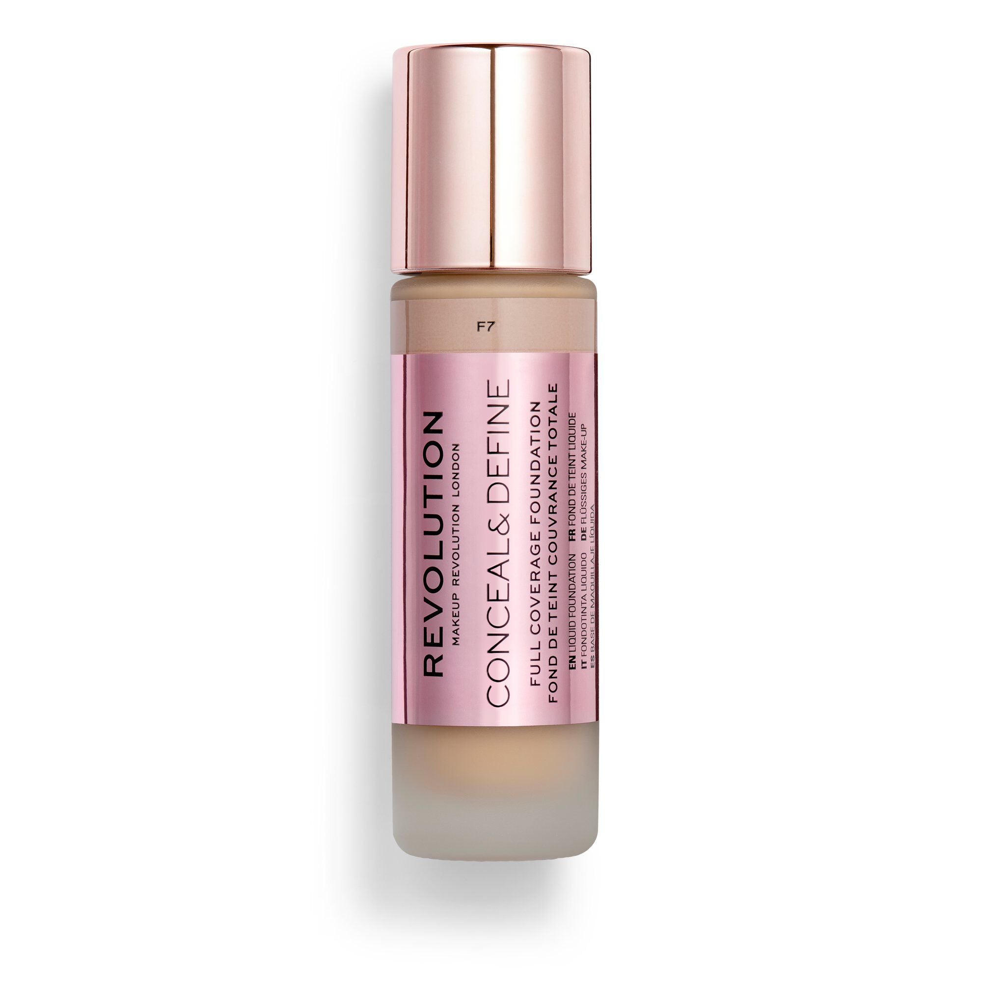 Makeup Revolution Conceal & Define Foundation F7 23 ml