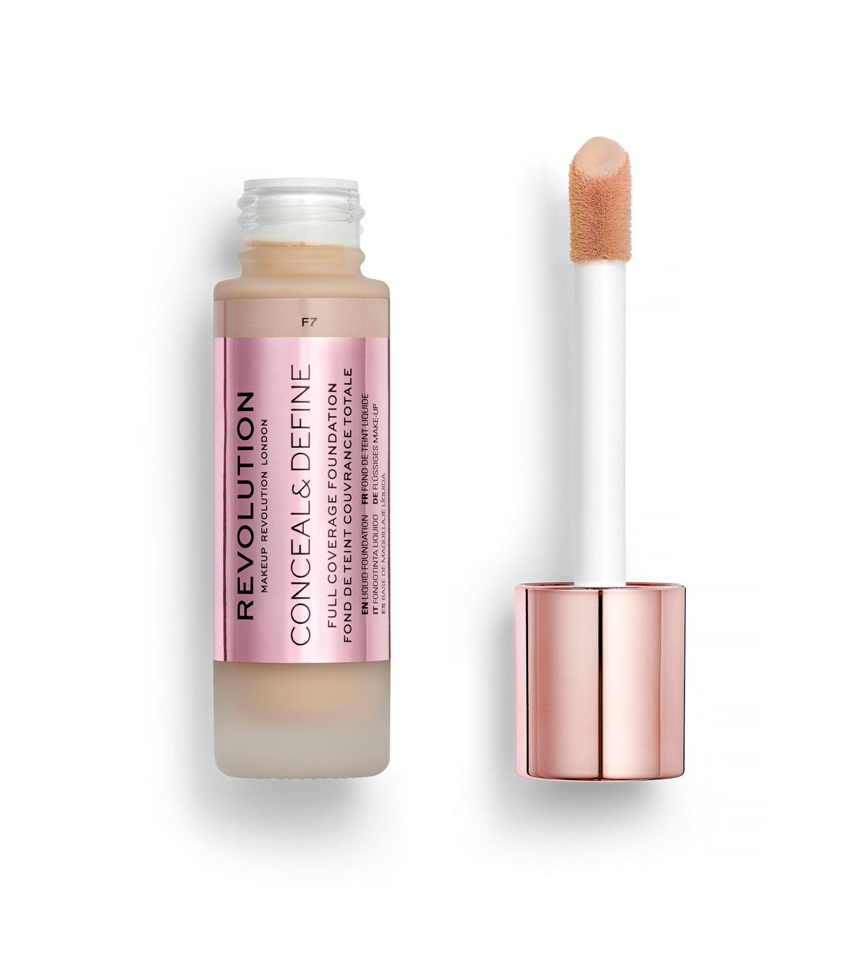 Makeup Revolution Conceal & Define Foundation F7 23 ml