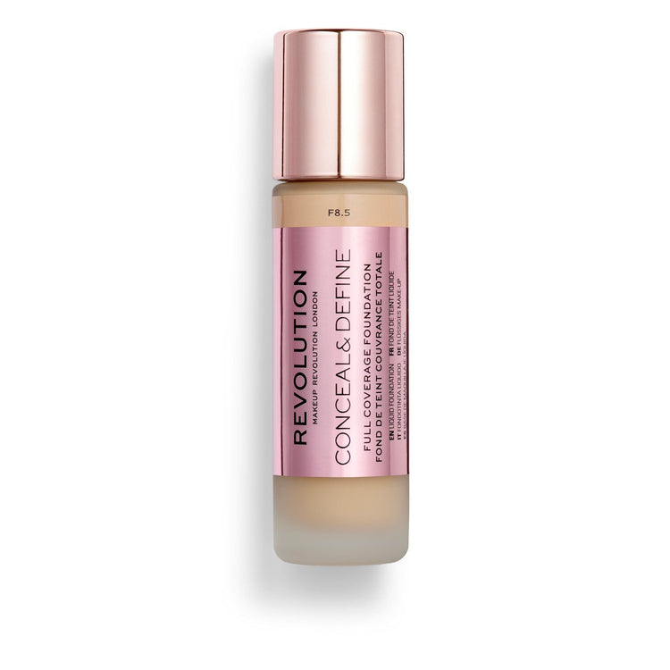 Makeup Revolution Conceal & Define Foundation F8.5 23 ml
