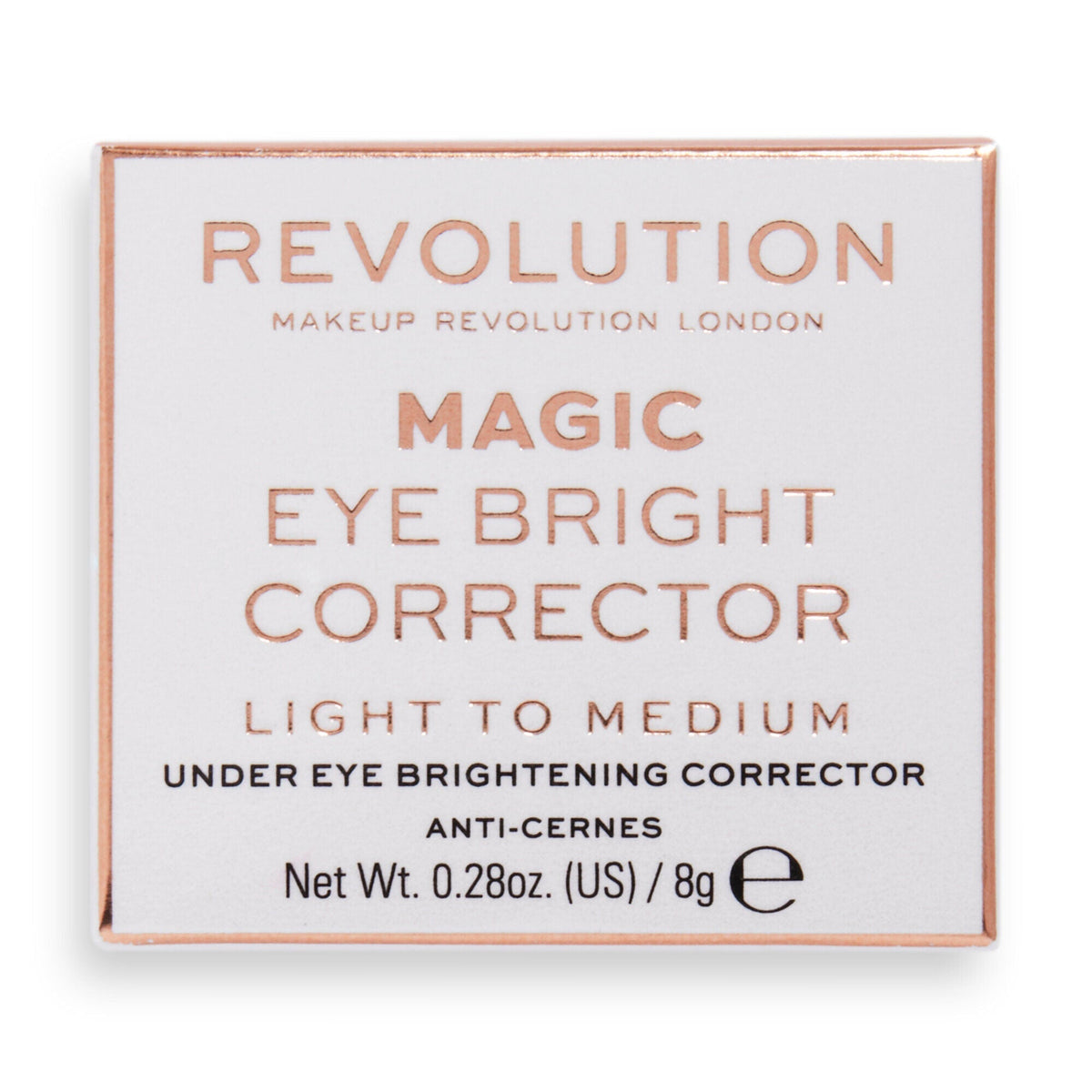 Makeup Revolution Eye Bright Under Eye Corrector Light To Medium 8gm