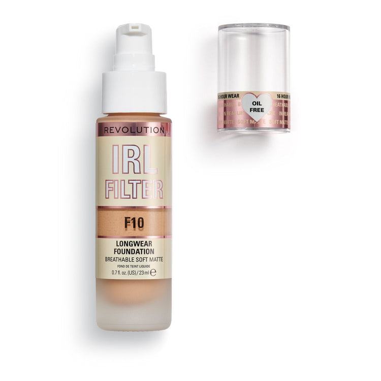Makeup Revolution IRL Filter Longwear Foundation F10 23ml