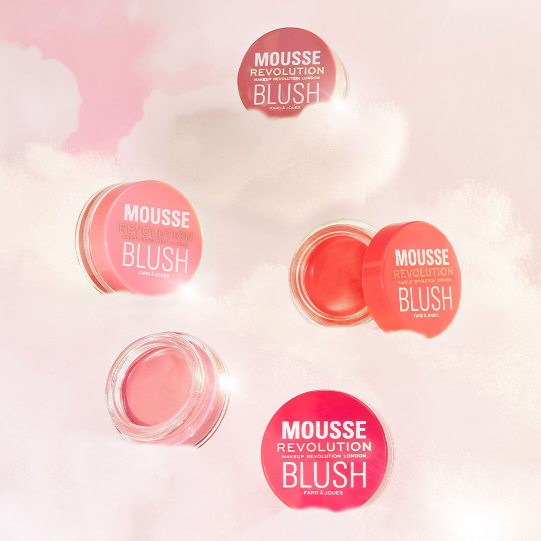 Makeup Revolution Mousse Blusher Blossom Rose Pink