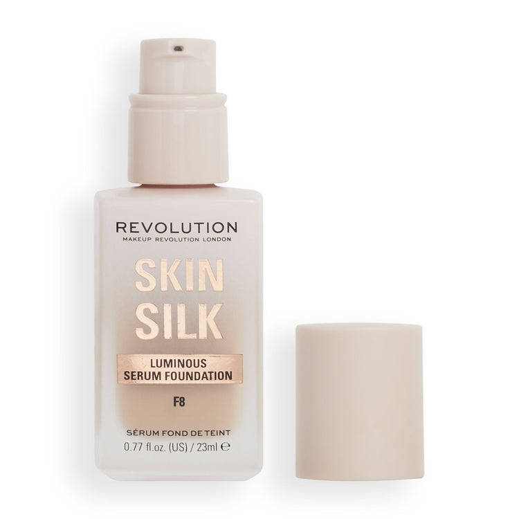 Makeup Revolution Skin Silk Serum Foundation F8 23ml
