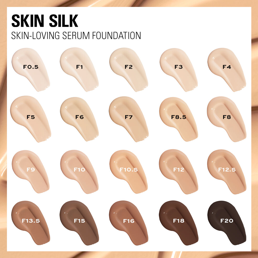 Makeup Revolution Skin Silk Serum Foundation F8 23ml