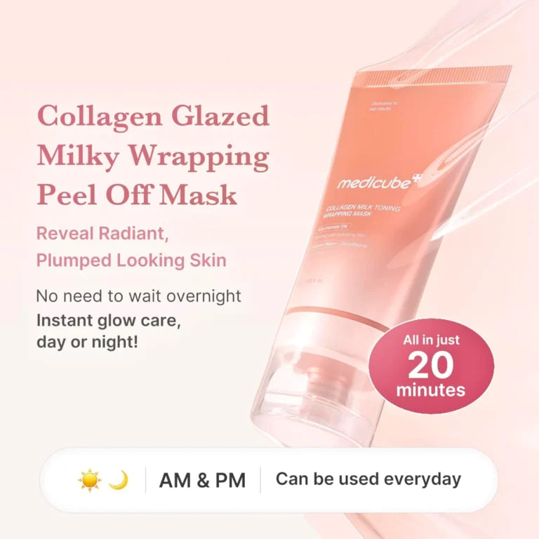Medicube Collagen Milk Toning Wrapping Mask - 75ml