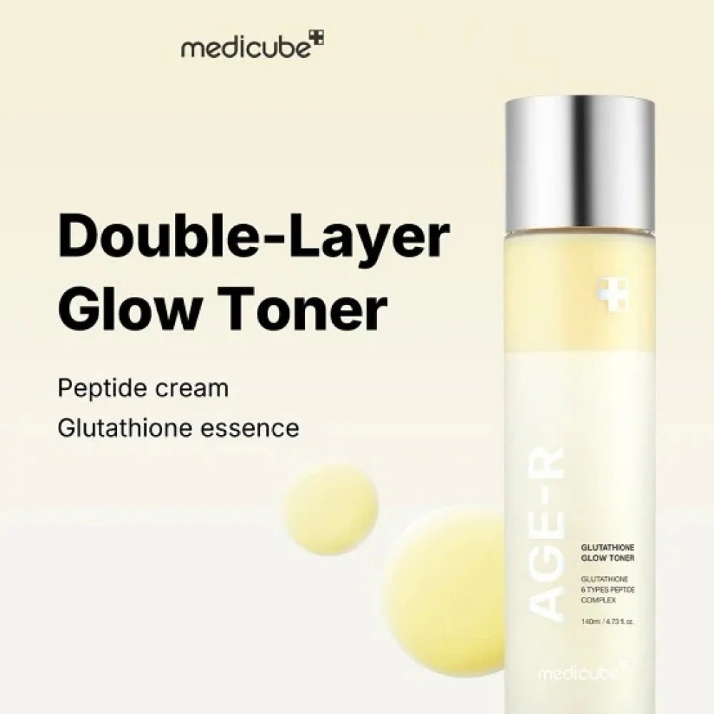 Medicube Age-R Glutathione Glow Toner 140ml
