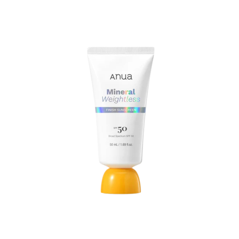 Anua Mineral Weightless Finish Sunscreen SPF50 PA++++