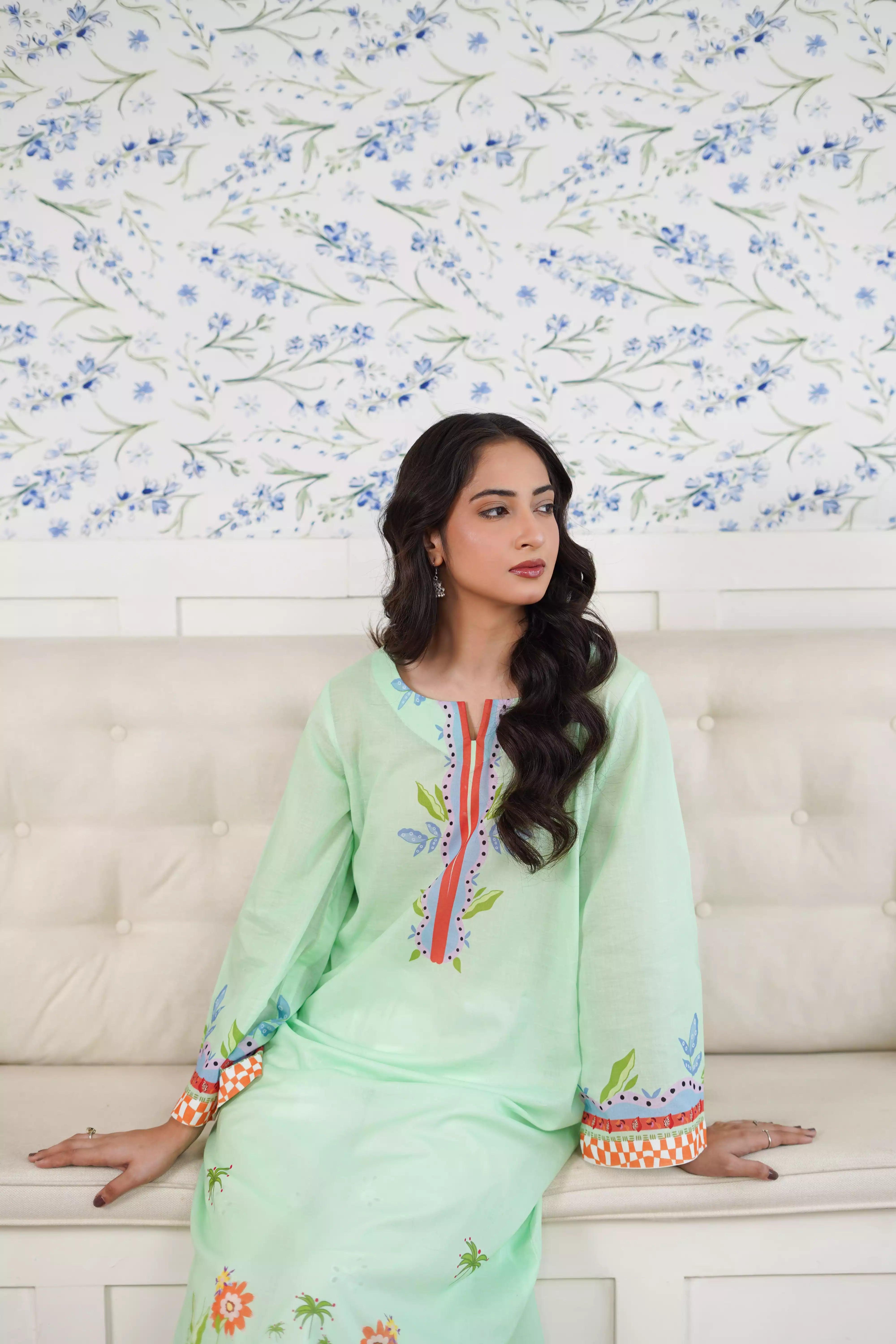 Mint Sorbet - Lawn -Eleganza