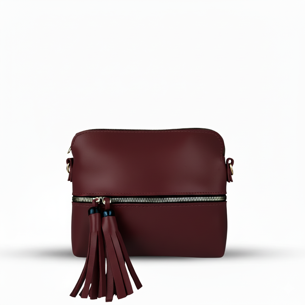 Mira Maroon Crossbody bag - Bag X