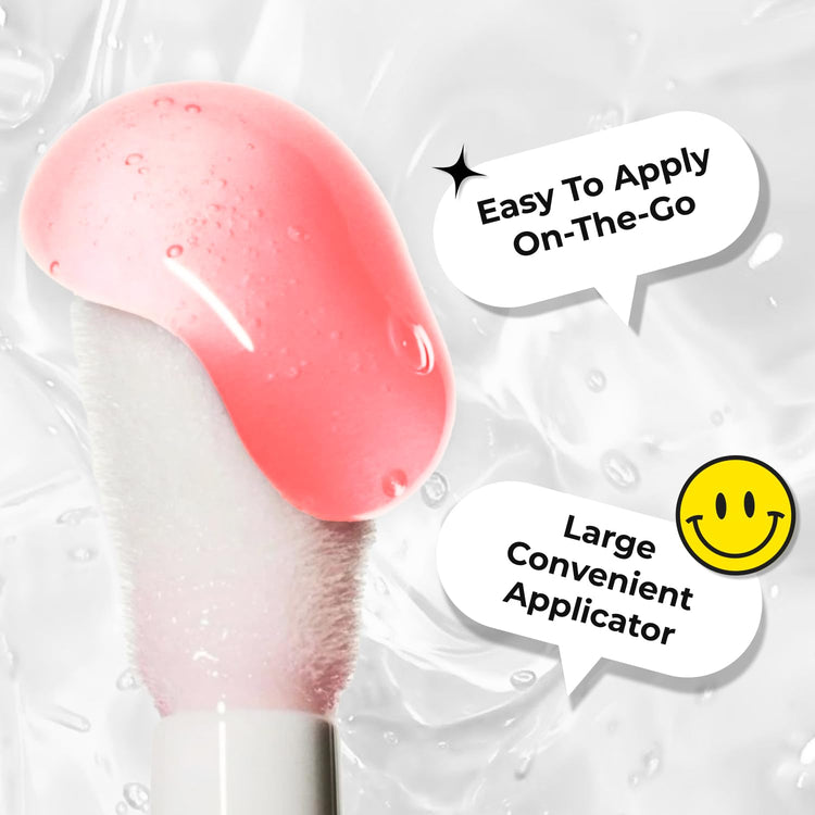 LAMEL Moisturizing Lip Oil LET'S GLAZE 401 Marshbellow 4gm