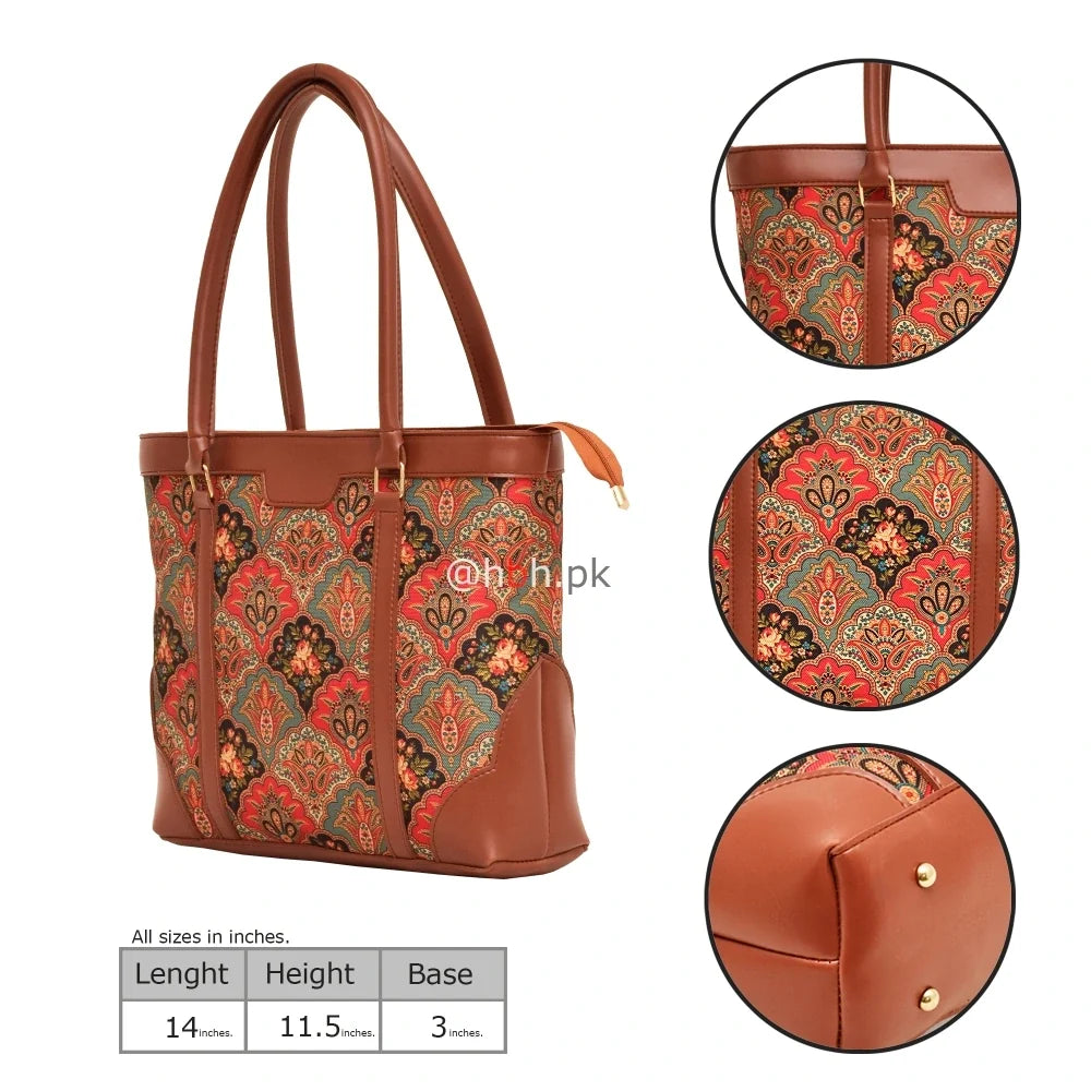 Miraas Tote - Multicolor Canvas - HBH