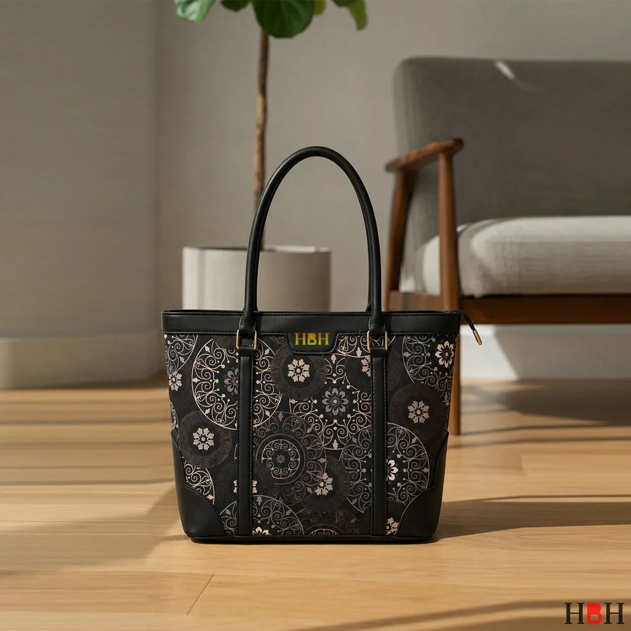 Miraas Tote - Black - HBH