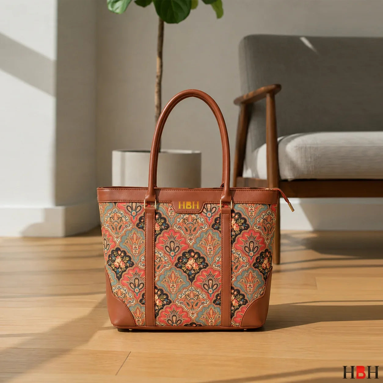 Miraas Tote - Multicolor Canvas - HBH